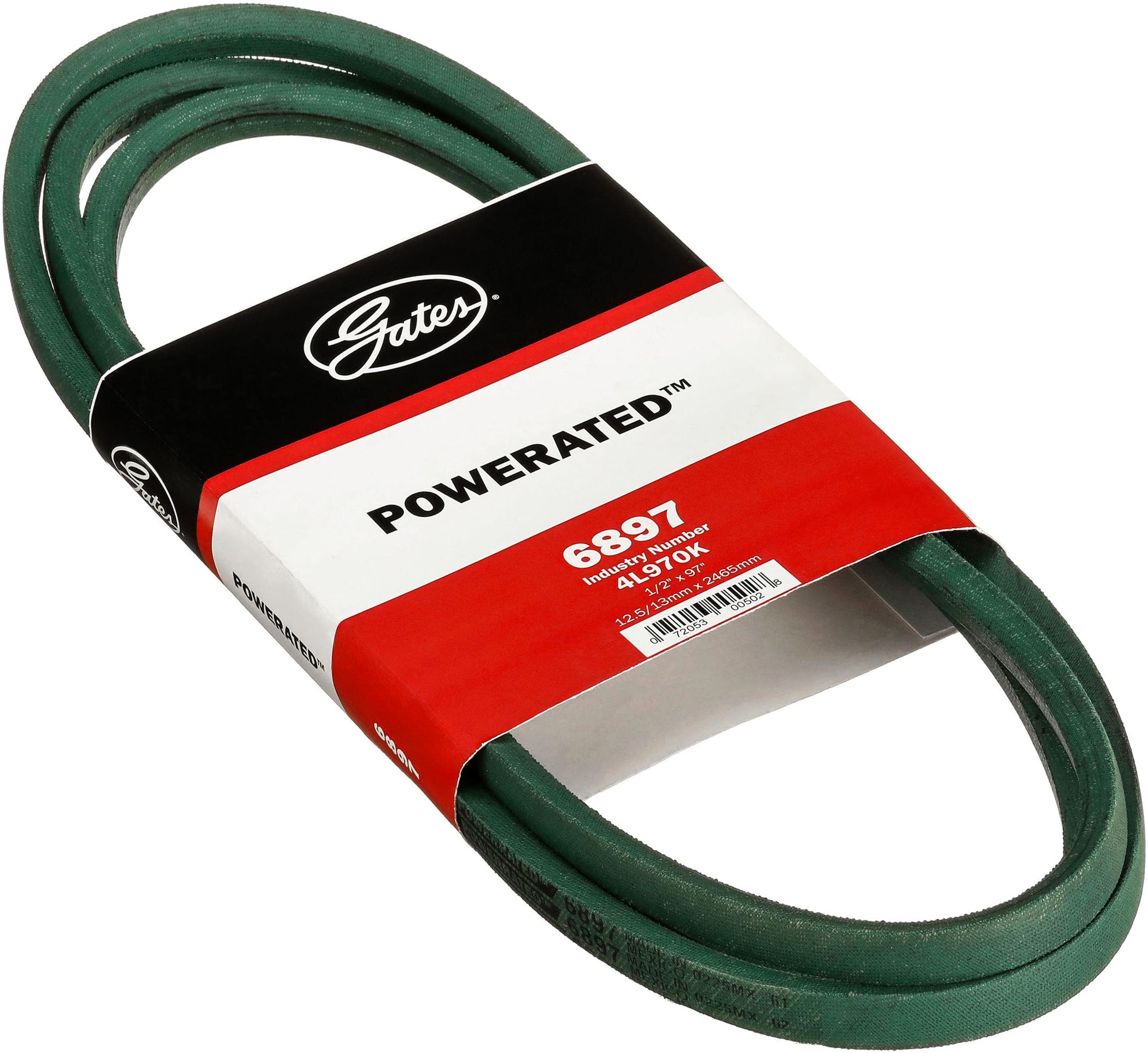 6897 Gates 1/2" X 97" PoweRated V-Belt