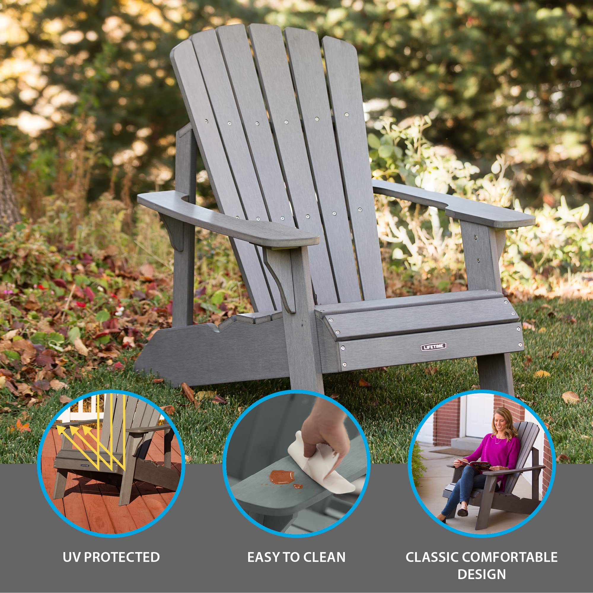 Adirondack Chair Lifetime Faux Wood