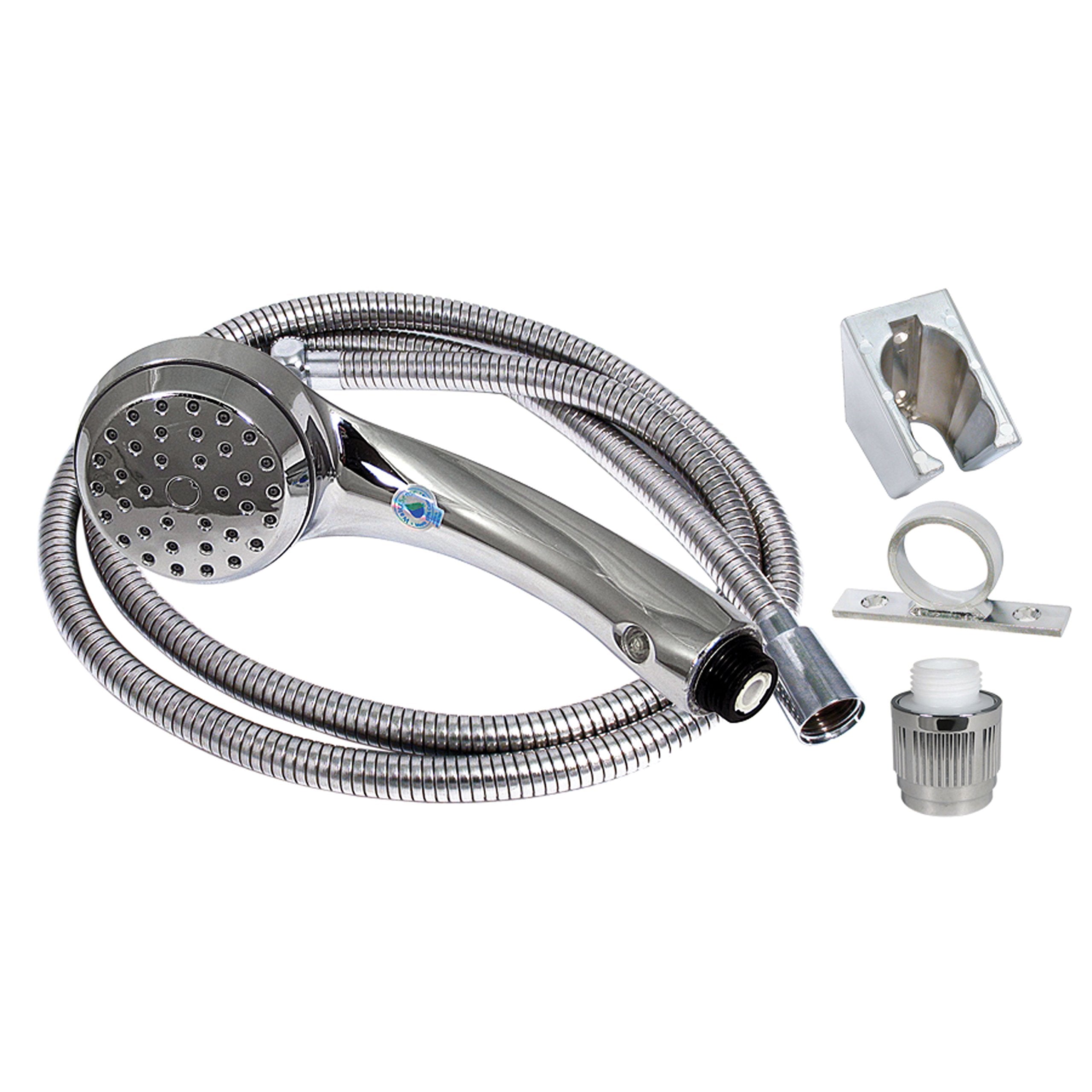 VALTERRA AirFusion Phoenix Faucets PF276048 Single-Function Shower Kit with Flow Controller - Chrome