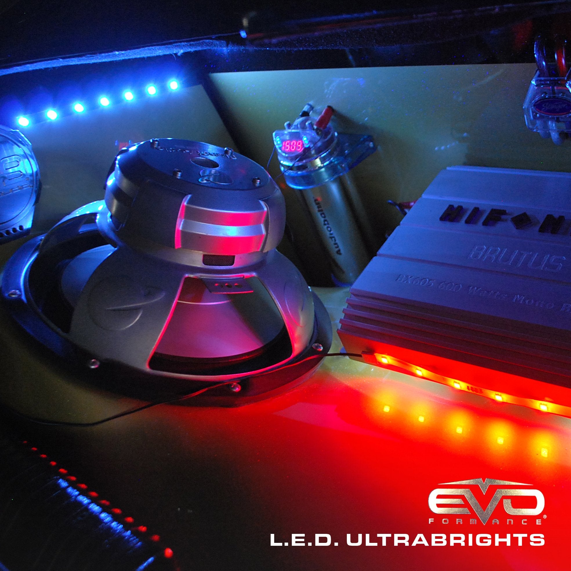 8" CIPA 93281 Red Ultrabright Flexible Neon Replacement LED Light Strip