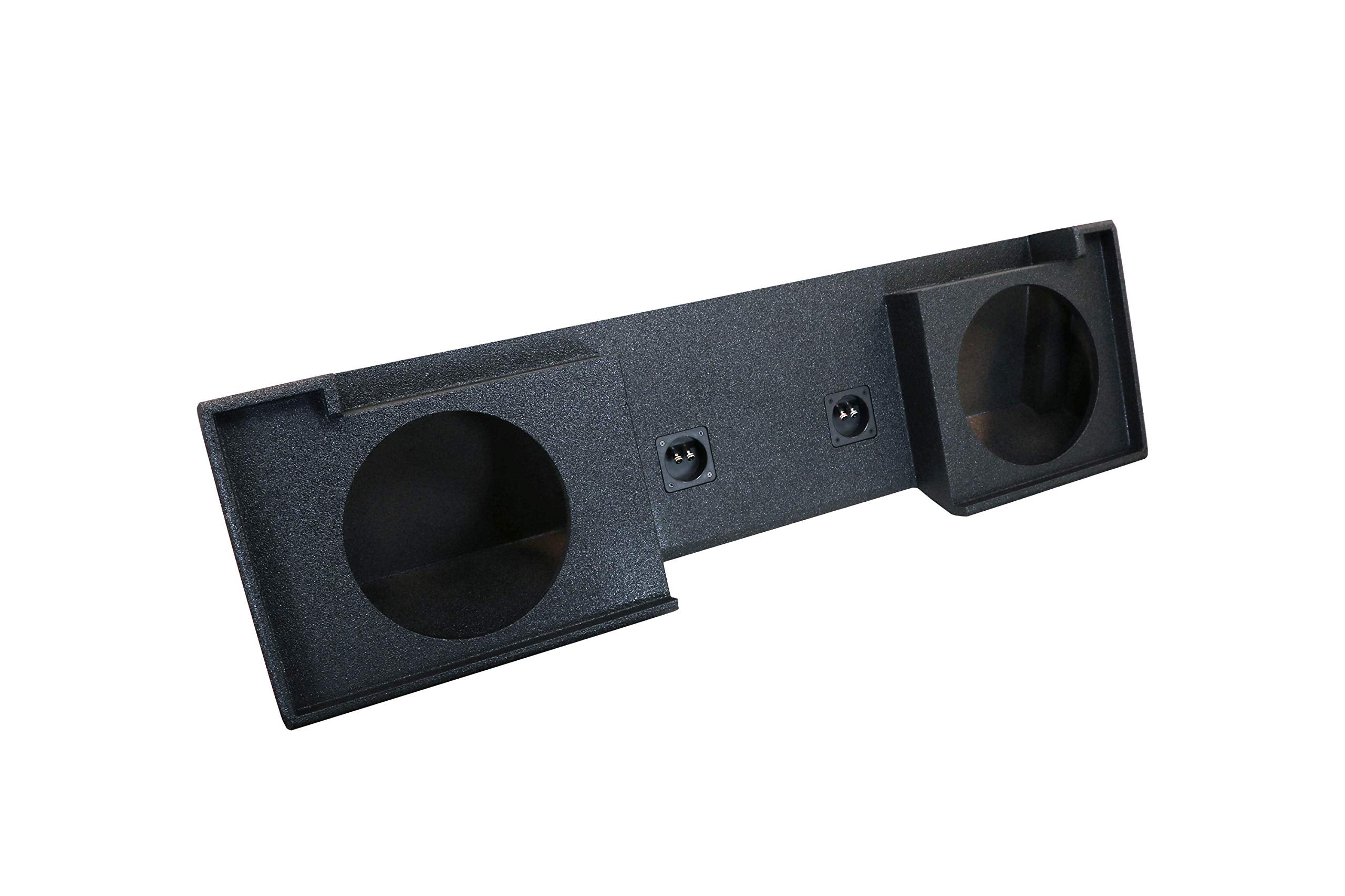 Atrend A102-12 12-Inch Atrend Series Dual Down-Fire Subwoofer Boxes with Bed Liner Finish