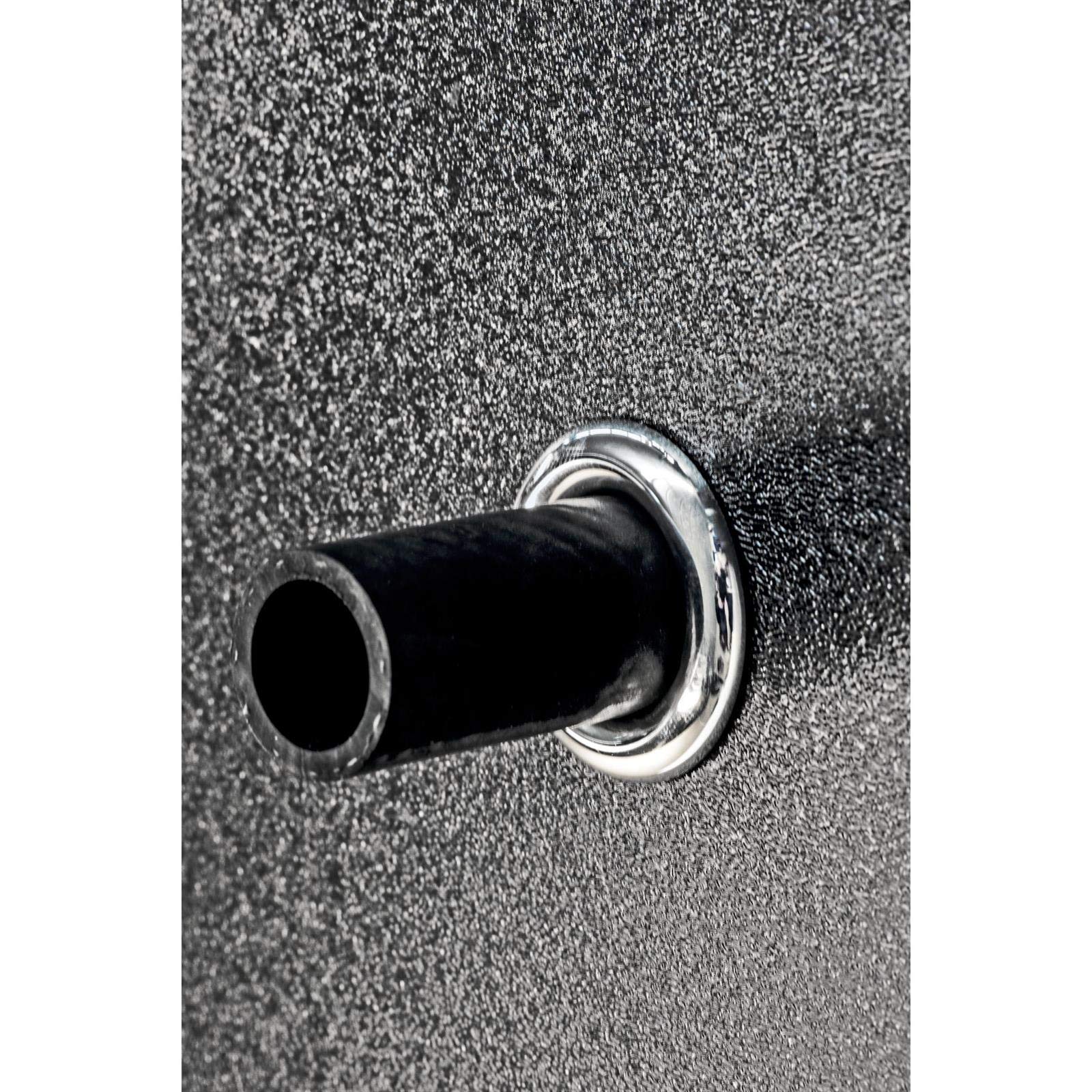 Fire Wall Ring NotcHead 4701 for 3/4" Heater Hose or AC #10 (Polished Finish), 1 Pack