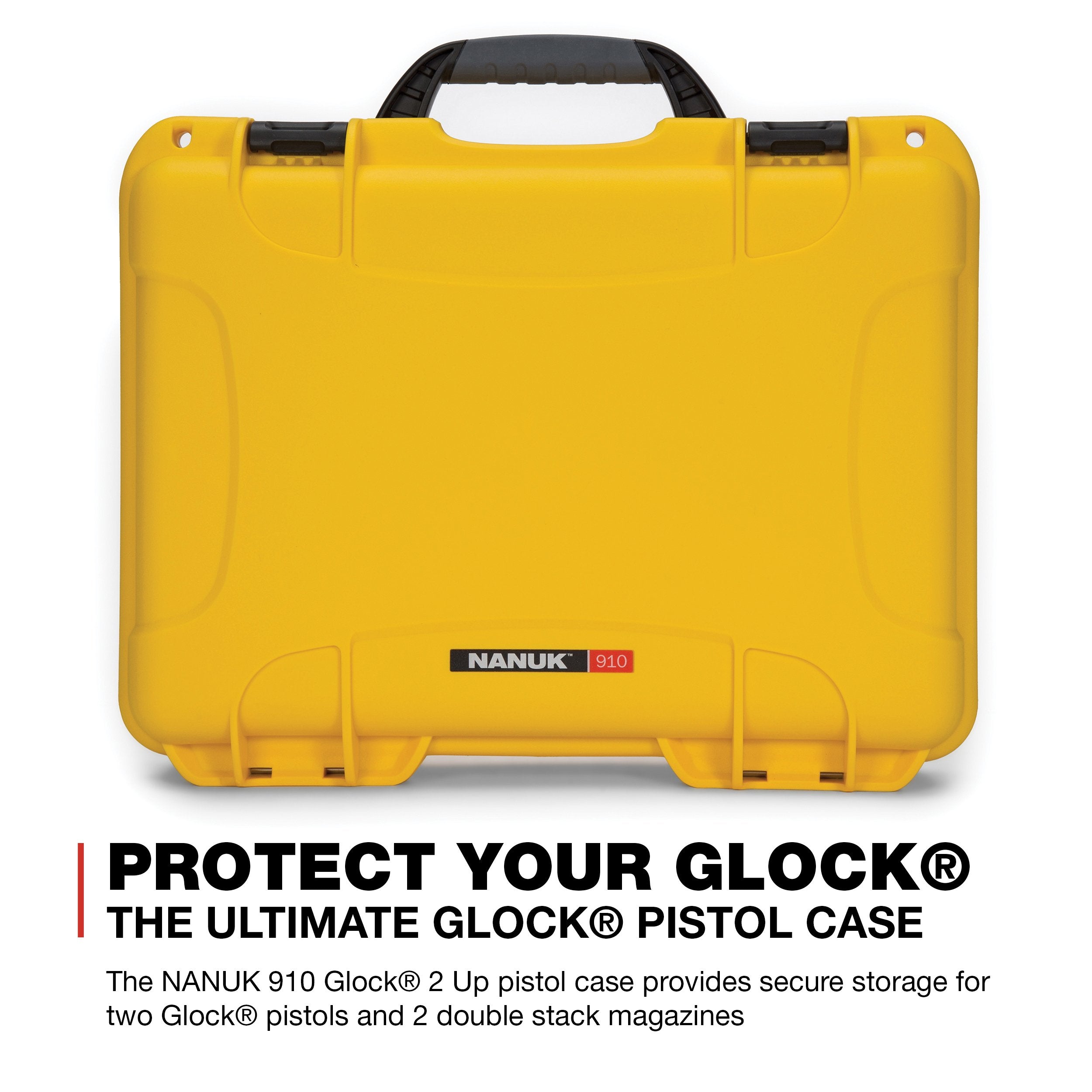 Glock Case w/Nanuk - Yellow