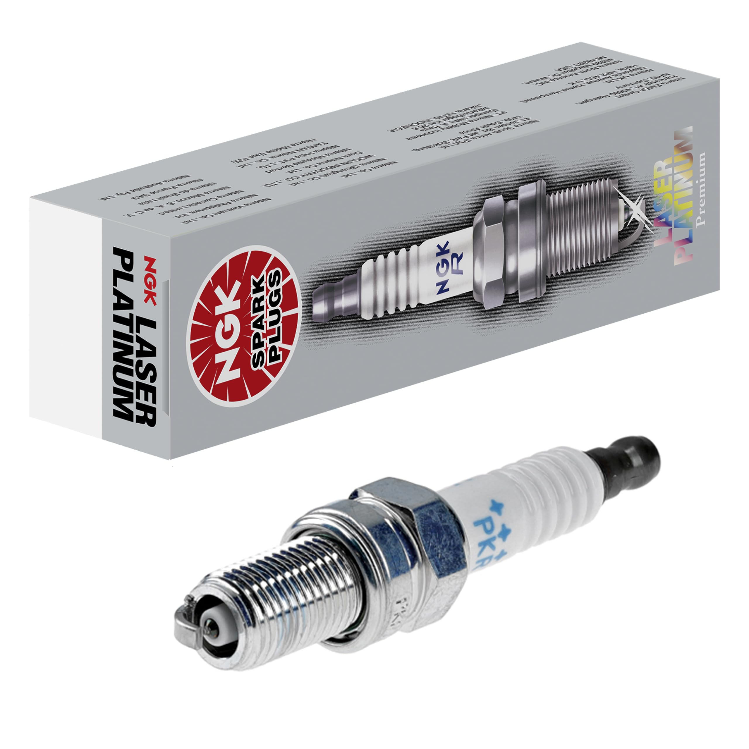 PKR7A NGK (3641) Laser Platinum Spark Plug, Pack of 1