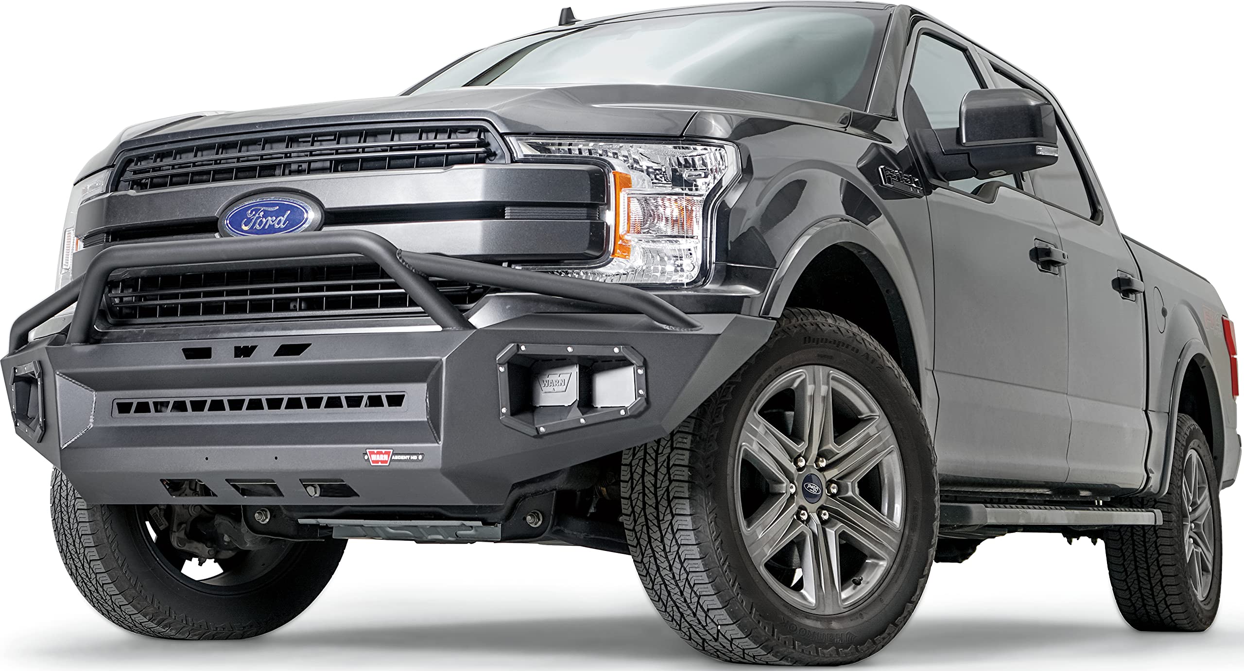 Ascent XP WARN 107282 Front Bumper, Fits: Ford F150 4WD - Standard and EcoBoost Models (2018-2020)