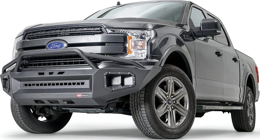 Ascent XP WARN 107282 Front Bumper, Fits: Ford F150 4WD - Standard and EcoBoost Models (2018-2020)