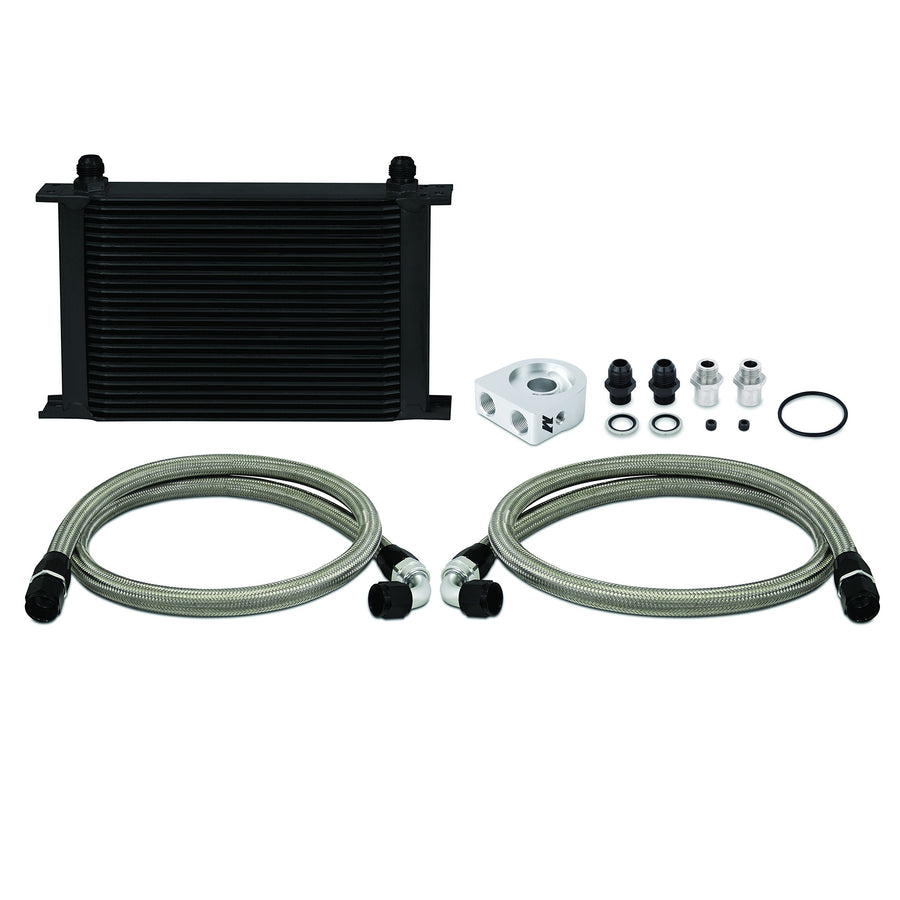 25 Row Mishimoto Universal Oil Cooler Kit, Black