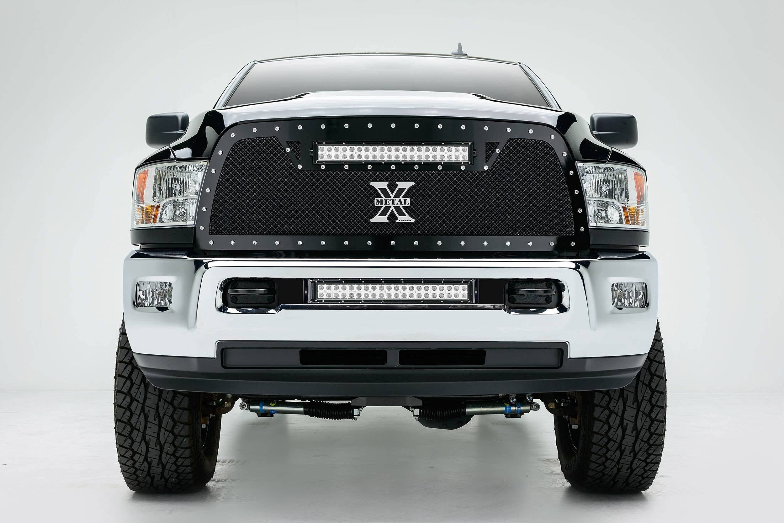 ZROADZ Black Front Bumper LED Bracket 2010-2016 DODGE RAM 2500/3500 Z324521