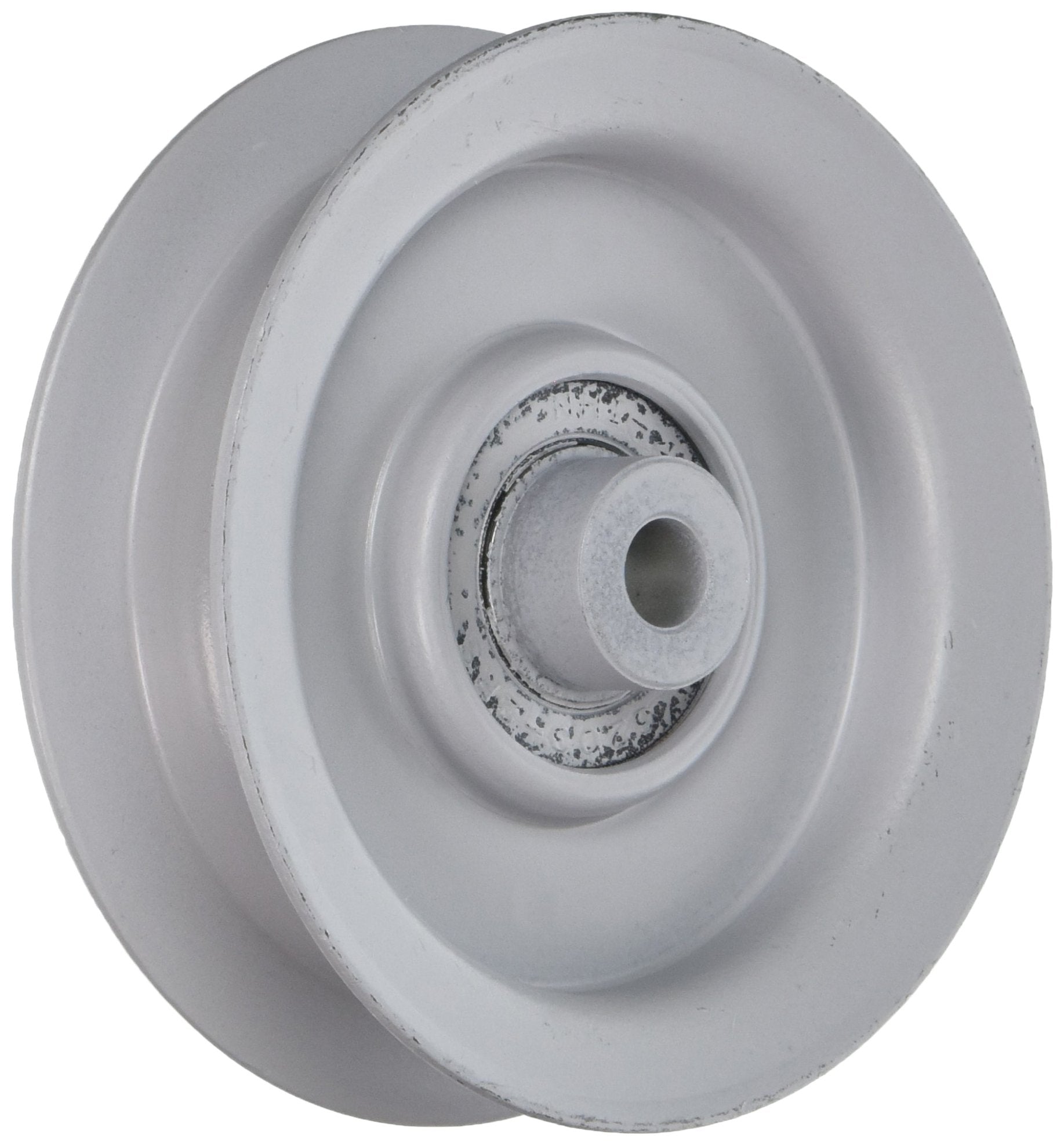 Flat Oregon Idler Pulley-AYP, White 34-046
