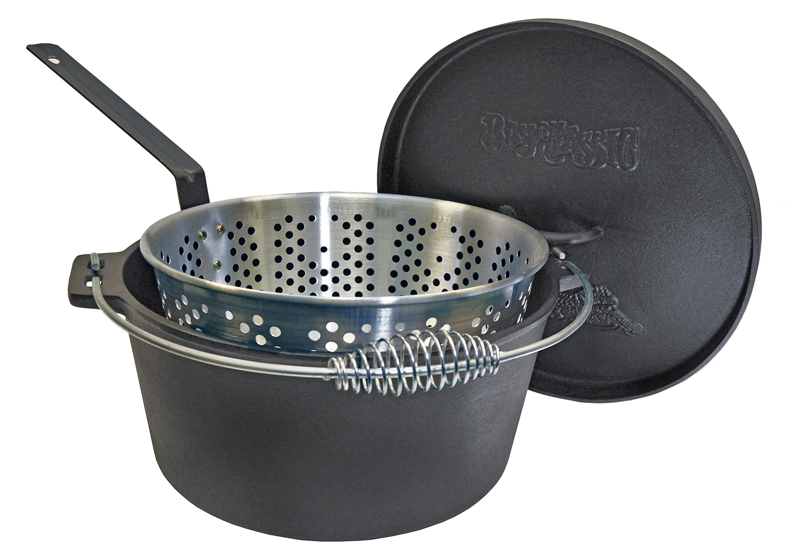 Dutch Oven Bayou Classic 7460 with Basket, 8-1/2-Quart