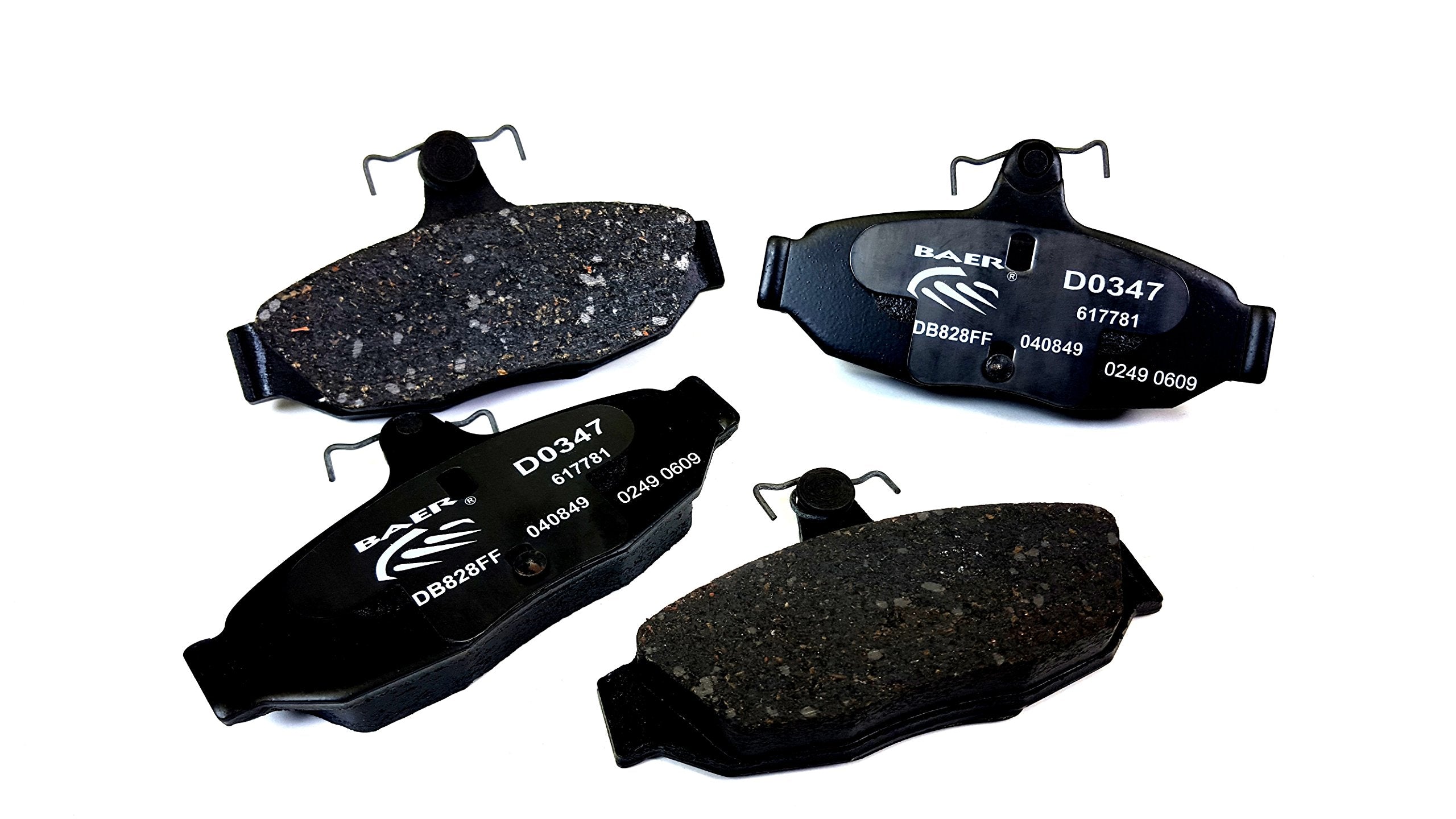 Rear Baer Brakes D0347 Claw Brake Pads