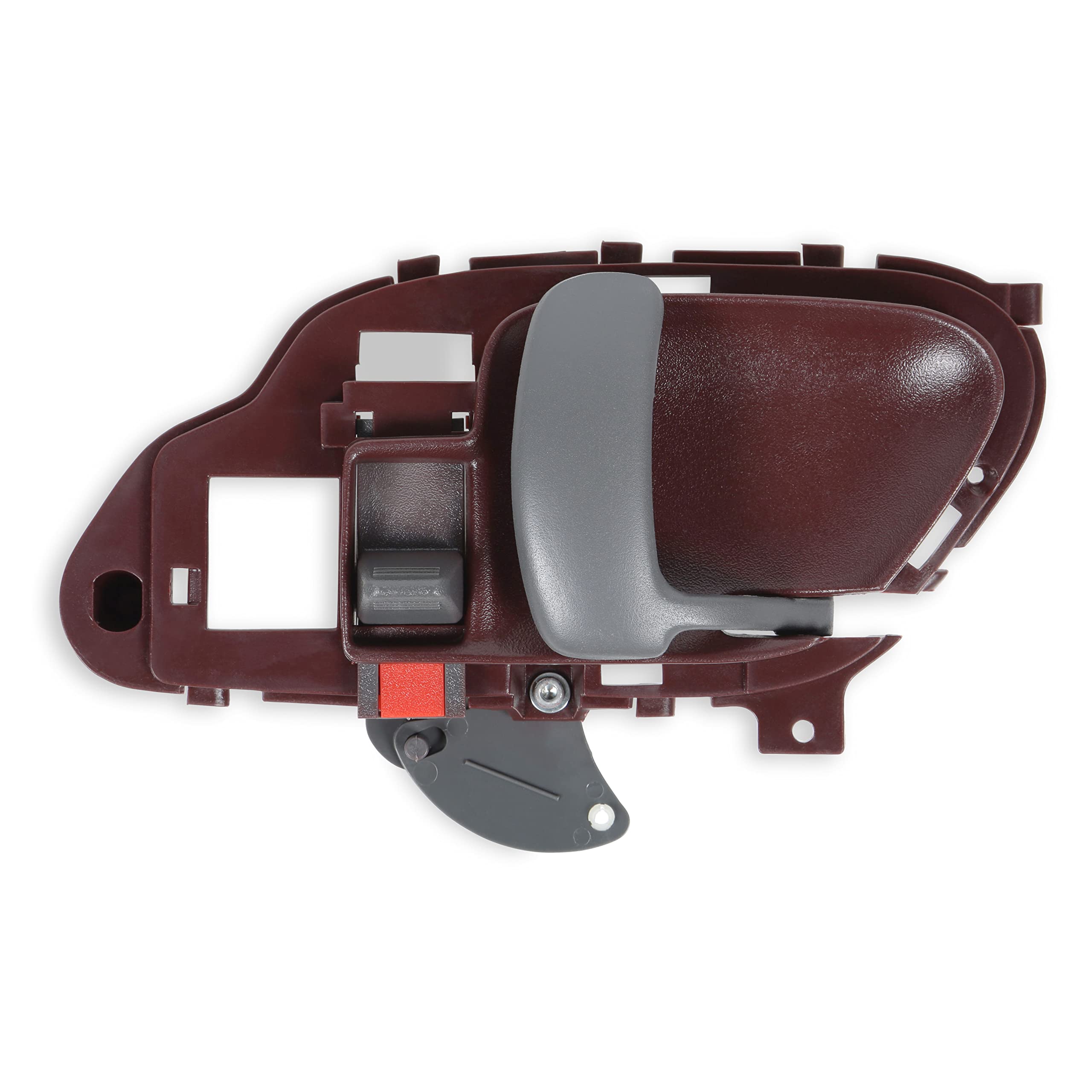 Maroon Holley Classic Trucks 05-153 Inner Door Handle with Black Handle - RH
