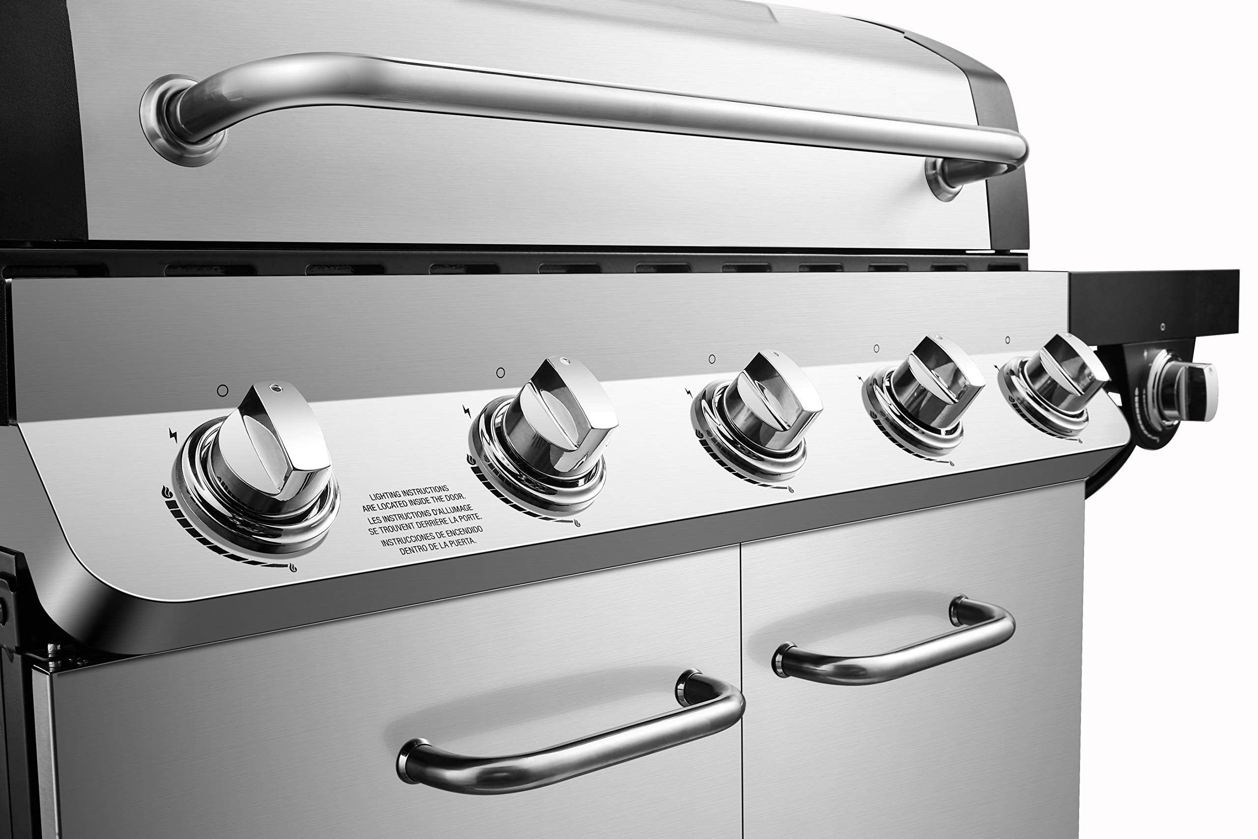 Dyna-Glo Premier DGP552SSP-D 5 Burner Propane Gas Grill, Stainless