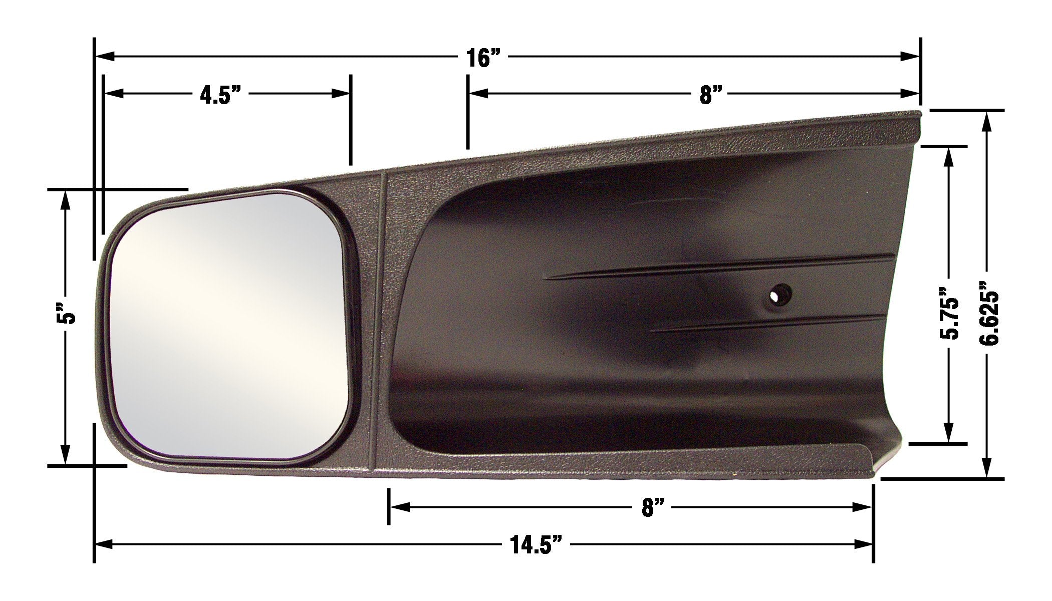 Driver Side CIPA 10201 Custom Towing Mirror - Chevy/GMC/Cadillac