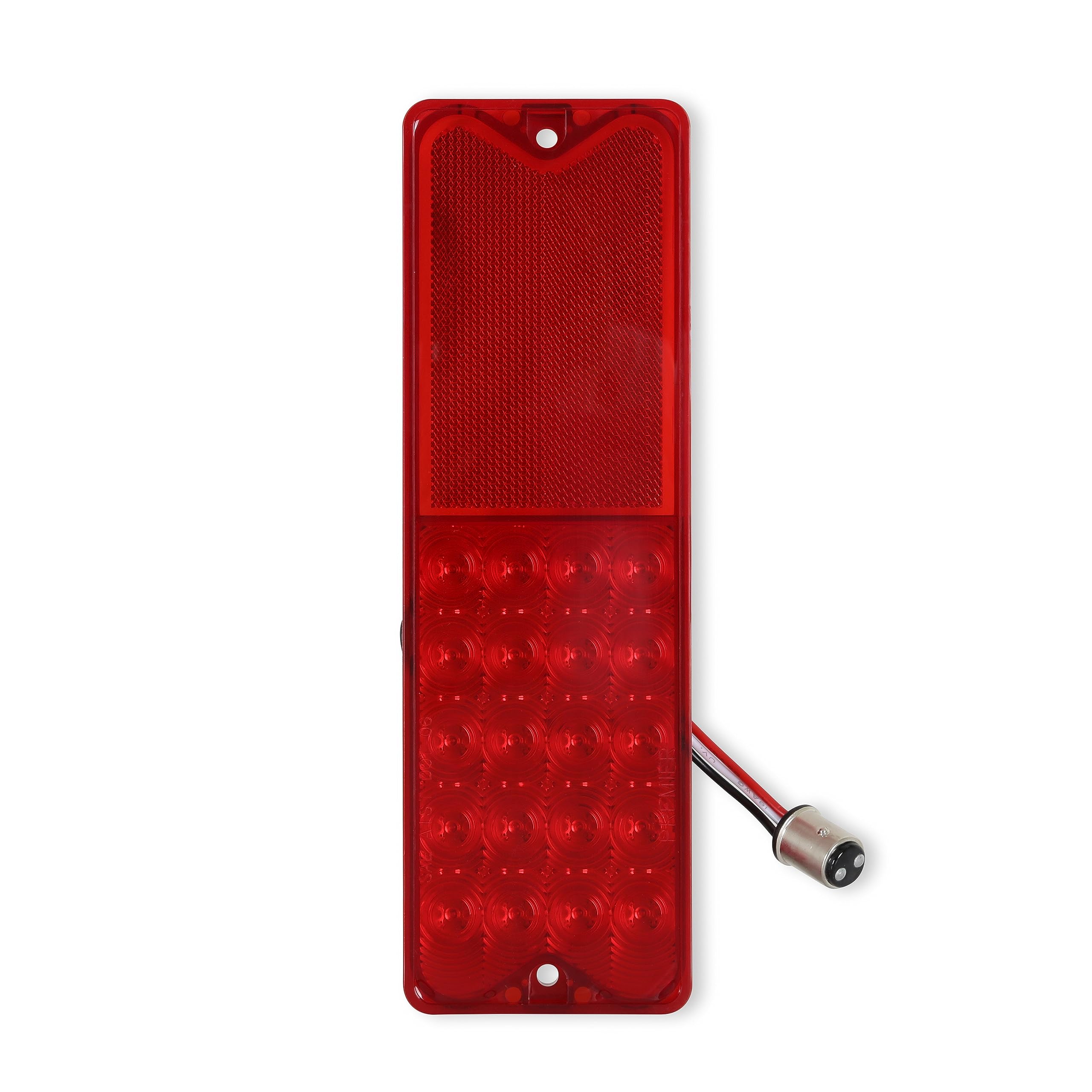 Brothers Trucks LED Tail Light Lens - Fleetside - Left/Right - Red - Each LED72F0