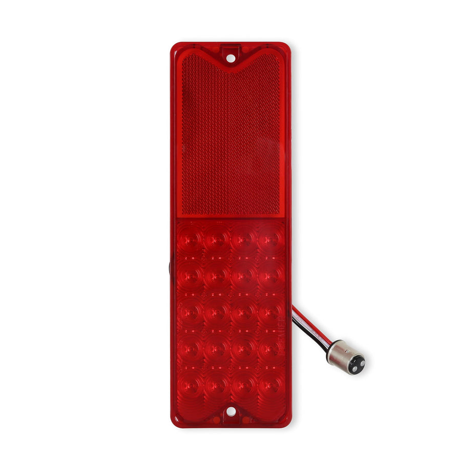 Brothers Trucks LED Tail Light Lens - Fleetside - Left/Right - Red - Each LED72F0
