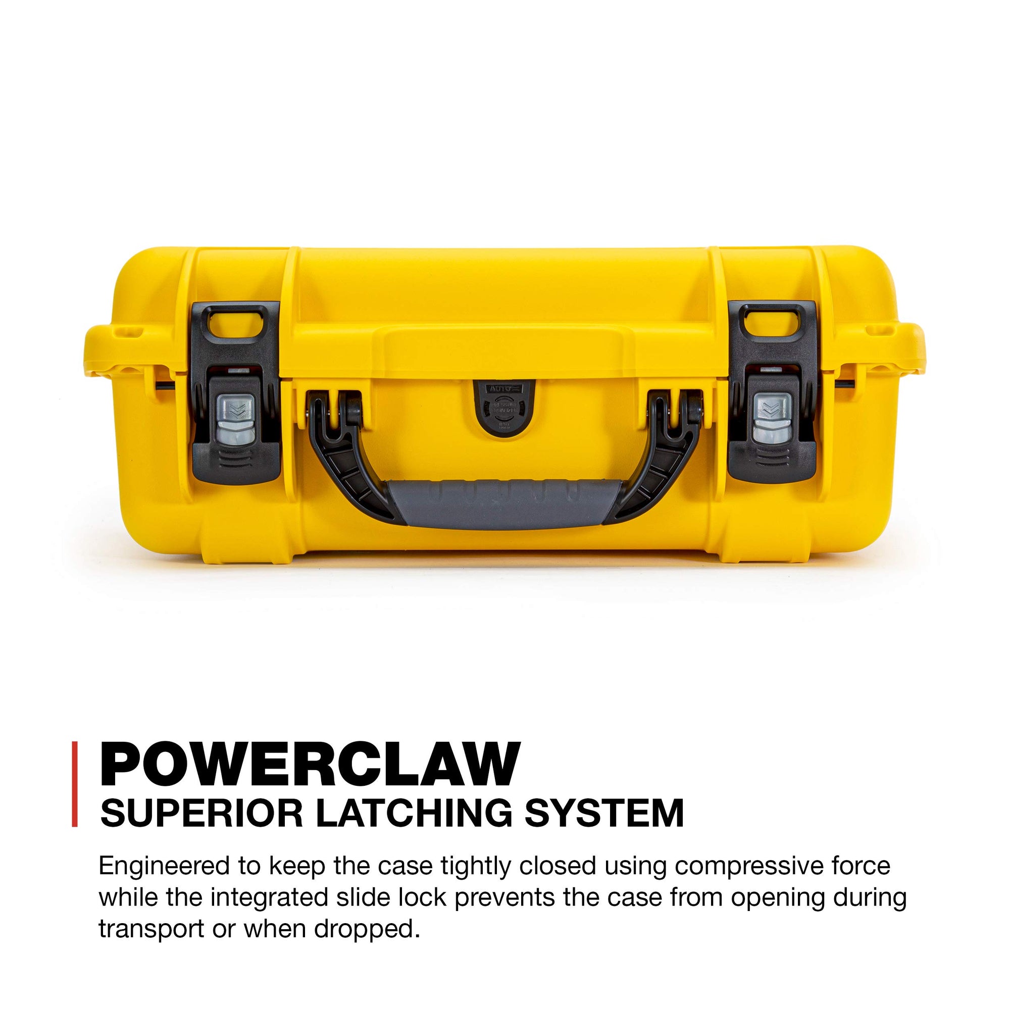 Waterproof Nanuk 925 Hard Case with Padded Dividers - Yellow