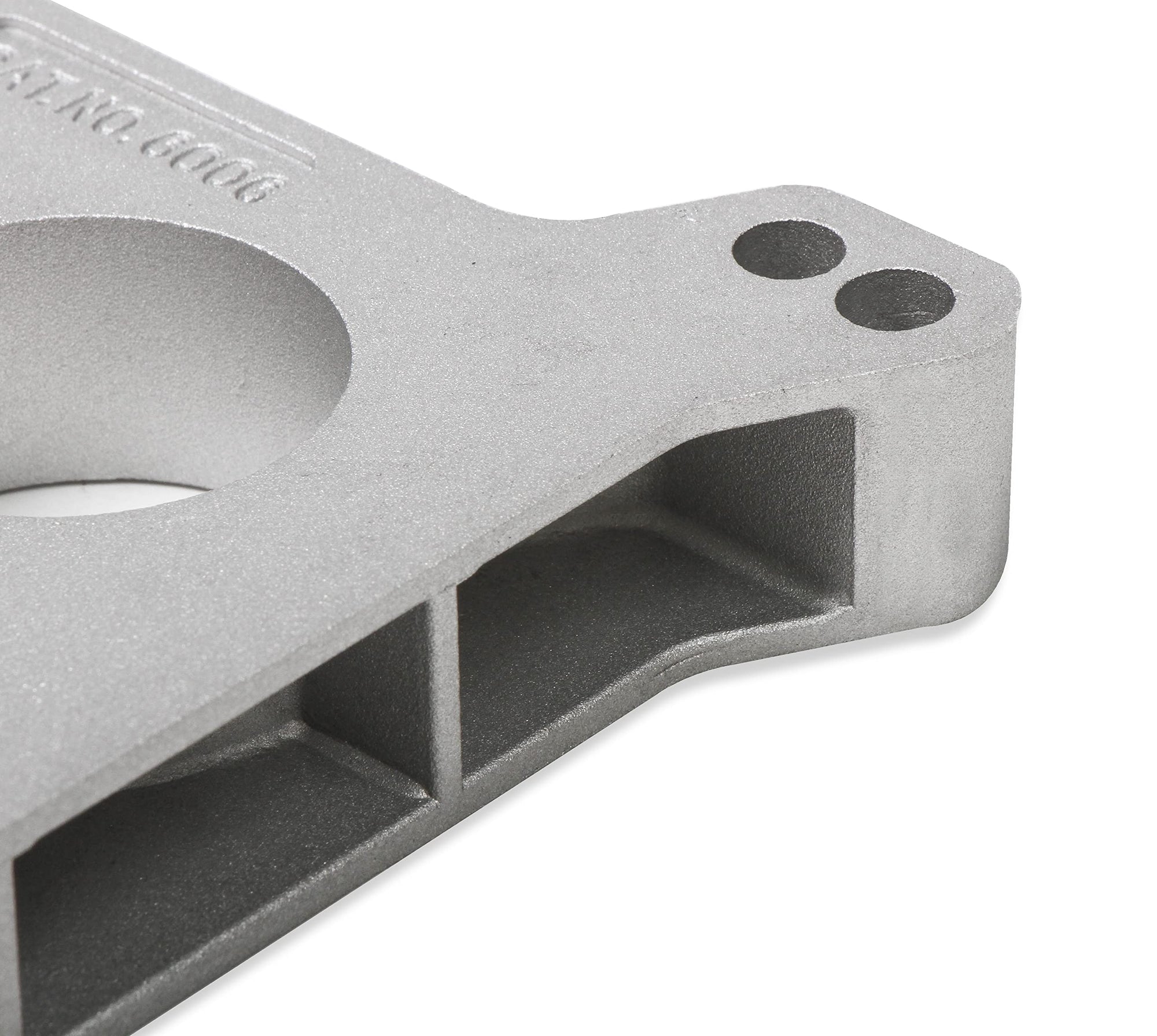 Carburetor-4 Hole Mr. Gasket 6006 Spacer, 1 in, Silver