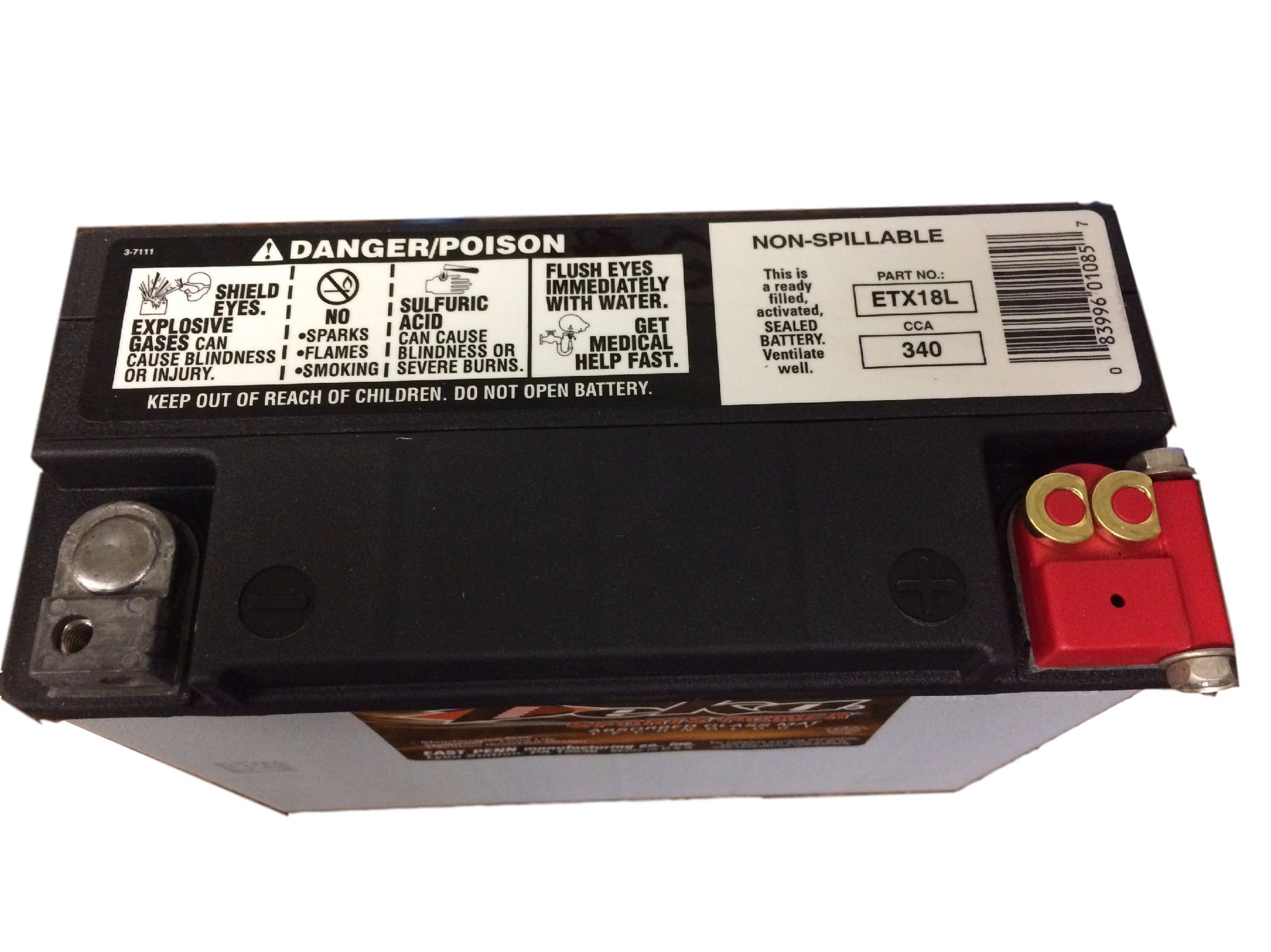 Deka ETX18L Sports Power Battery