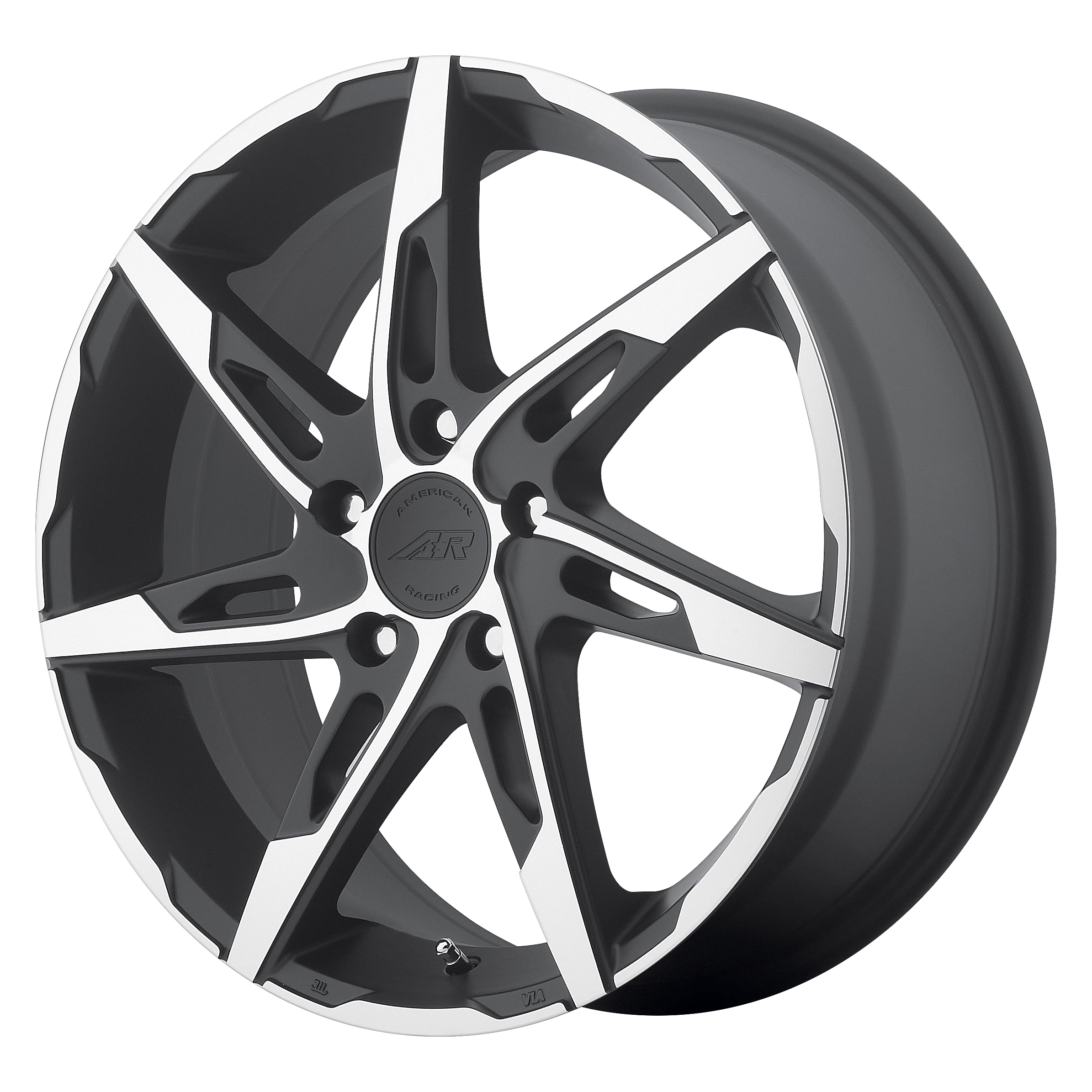 AR900 American Racing 17X7.5 5X115 S-BLK MACH 45MM - AR90077515745