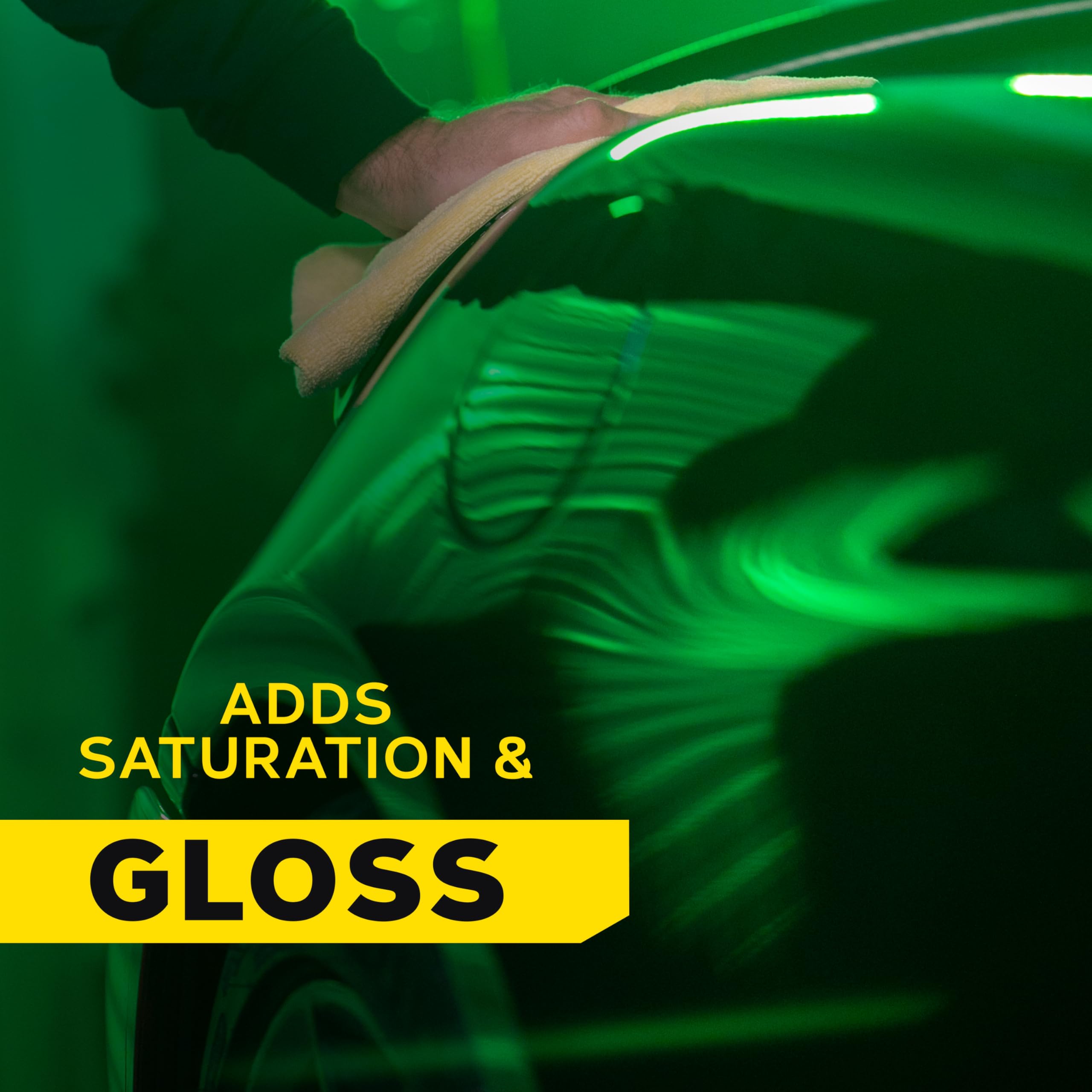 Meguiar's Ultimate Paint Glosser Insane Shine, Easy-to-Use Spray On and Wipe Off Product to Minimize Swirls and Enhance Glossy Paint Using Specialized Polymers, 16 Oz Spray Bottle