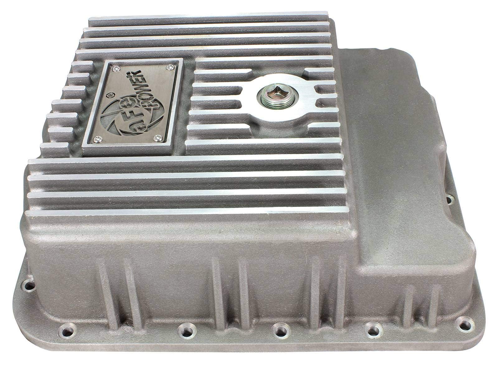 GM Trucks aFe Power 46-70240 Transmission Pan (Raw; Machined)