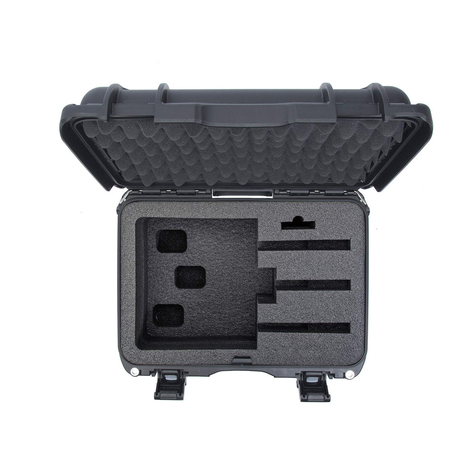Nanuk Waterproof Hard Case 918 for Revolvers with Custom 3UP Foam Insert - Graphite