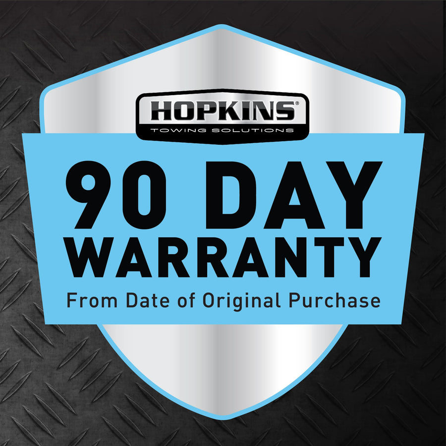 Hopkins Towing Solutions 47345 4 Wire Flat to 7 Blade Vehicle Trailer Connector Adapter Plug, Universal Fit for Vehicles with 7 Blade Adapters