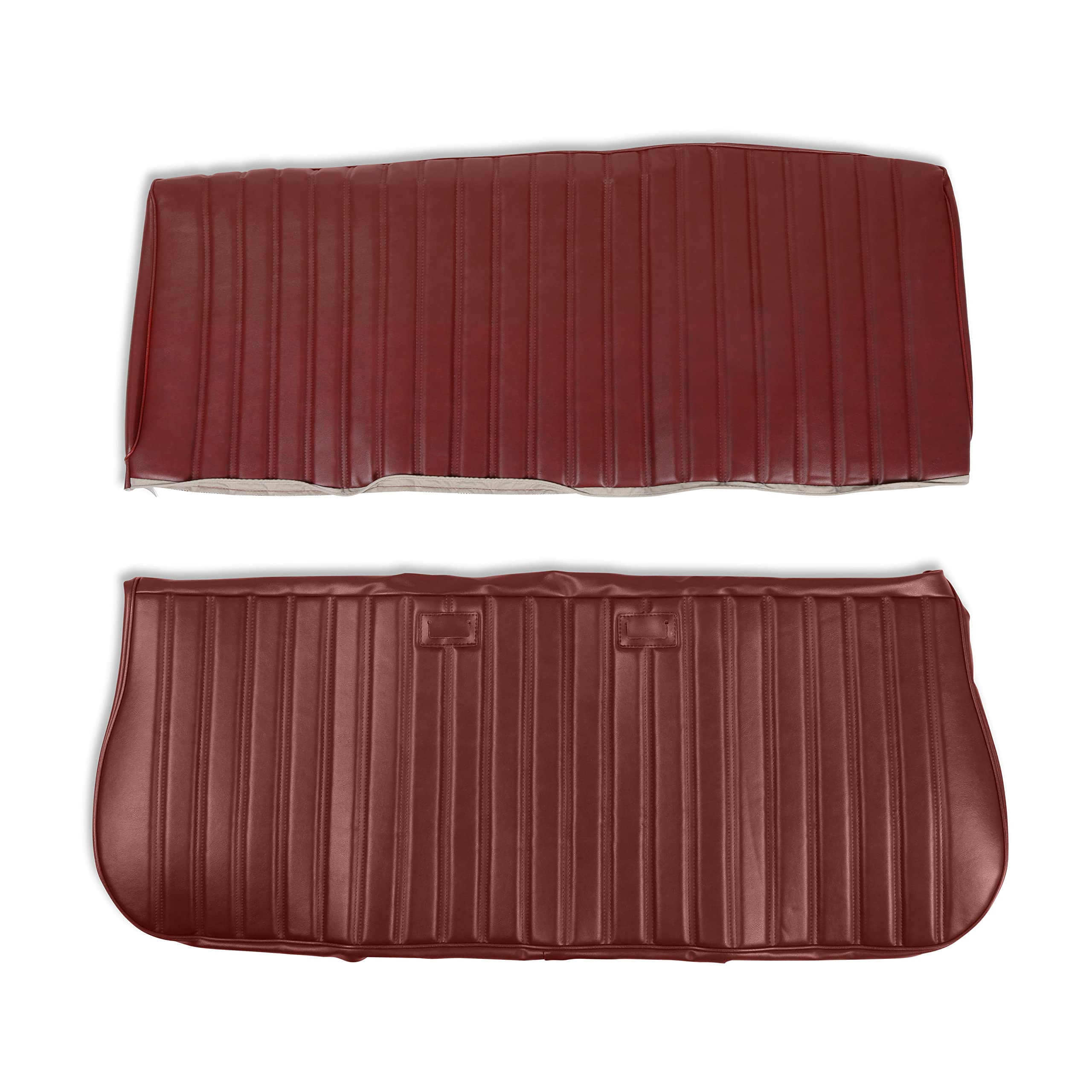 05-301 Brothers Trucks Vinyl Seat Upholstery Full Pleat - Maroon