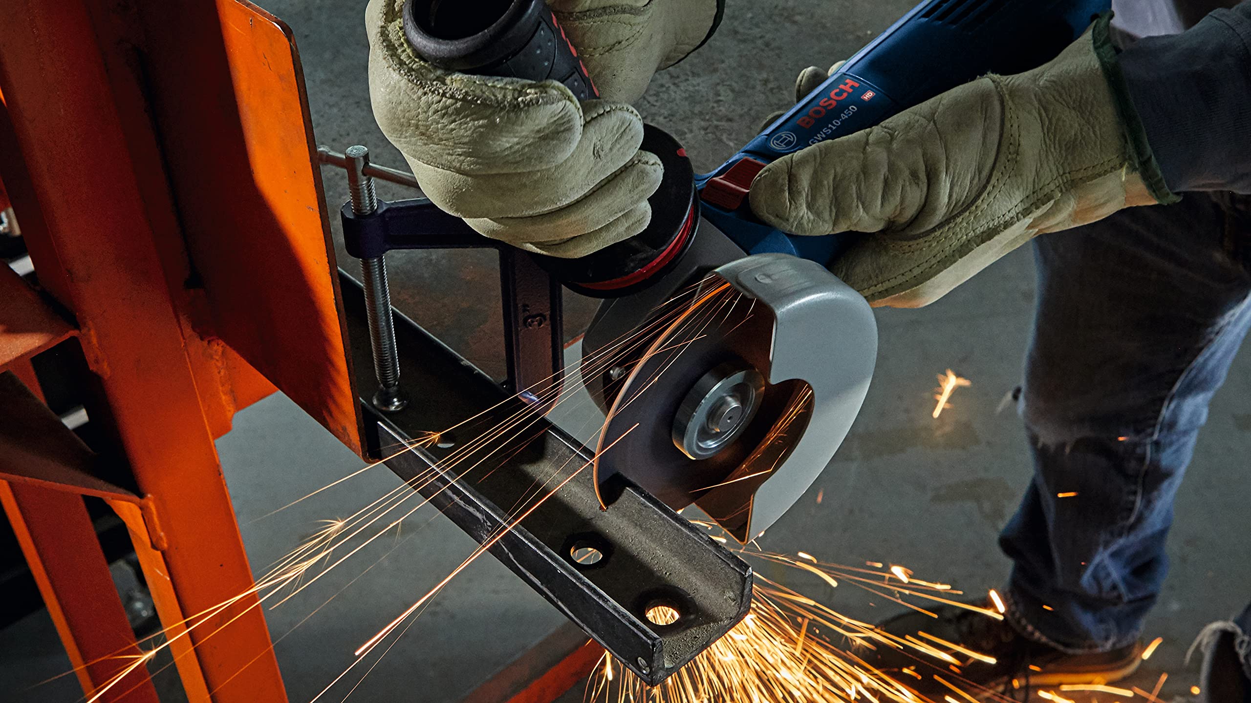 GWS10-450 Bosch 4-1/2 In. Ergonomic Angle Grinder