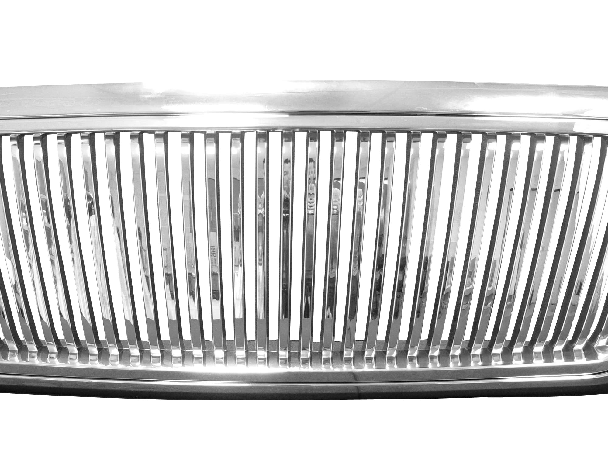 7148192 Armordillo USA Vertical Front Hood Grille - Polished Fits 2004-2008 Ford F150 F-150/2006-2008 Lincoln Mark LT
