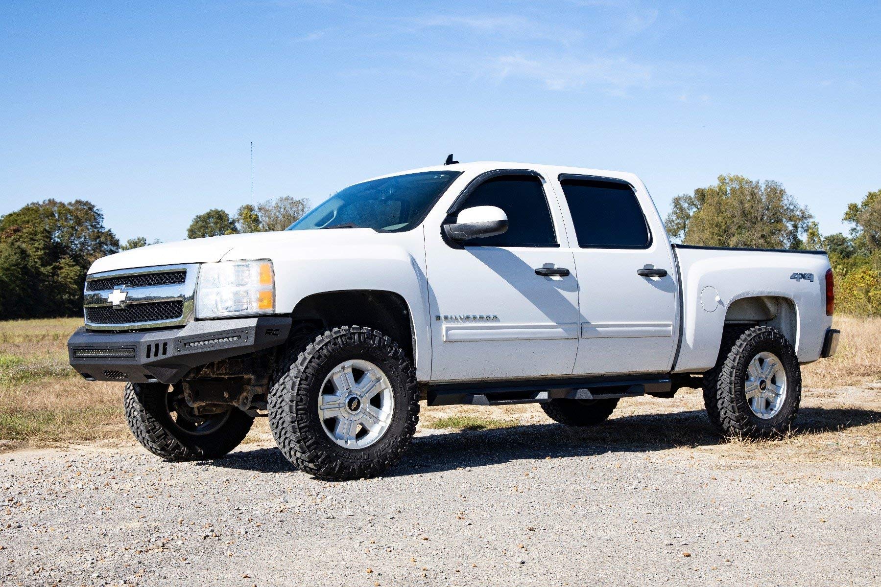 High Clearance Rough Country Front Bumper w/LEDS for 07-13 Chevy 1500-10911