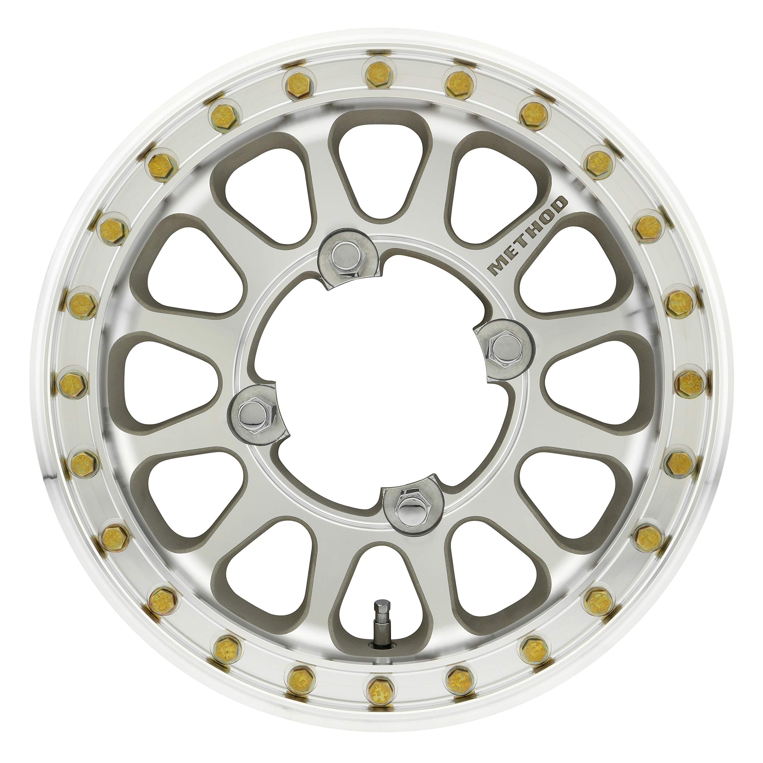 Method Race Wheels 401-R Beadlock UTV Low Offset Raw Machined 15x5" 4x156", 0mm offset 3" Backspace, MR40155046300B2