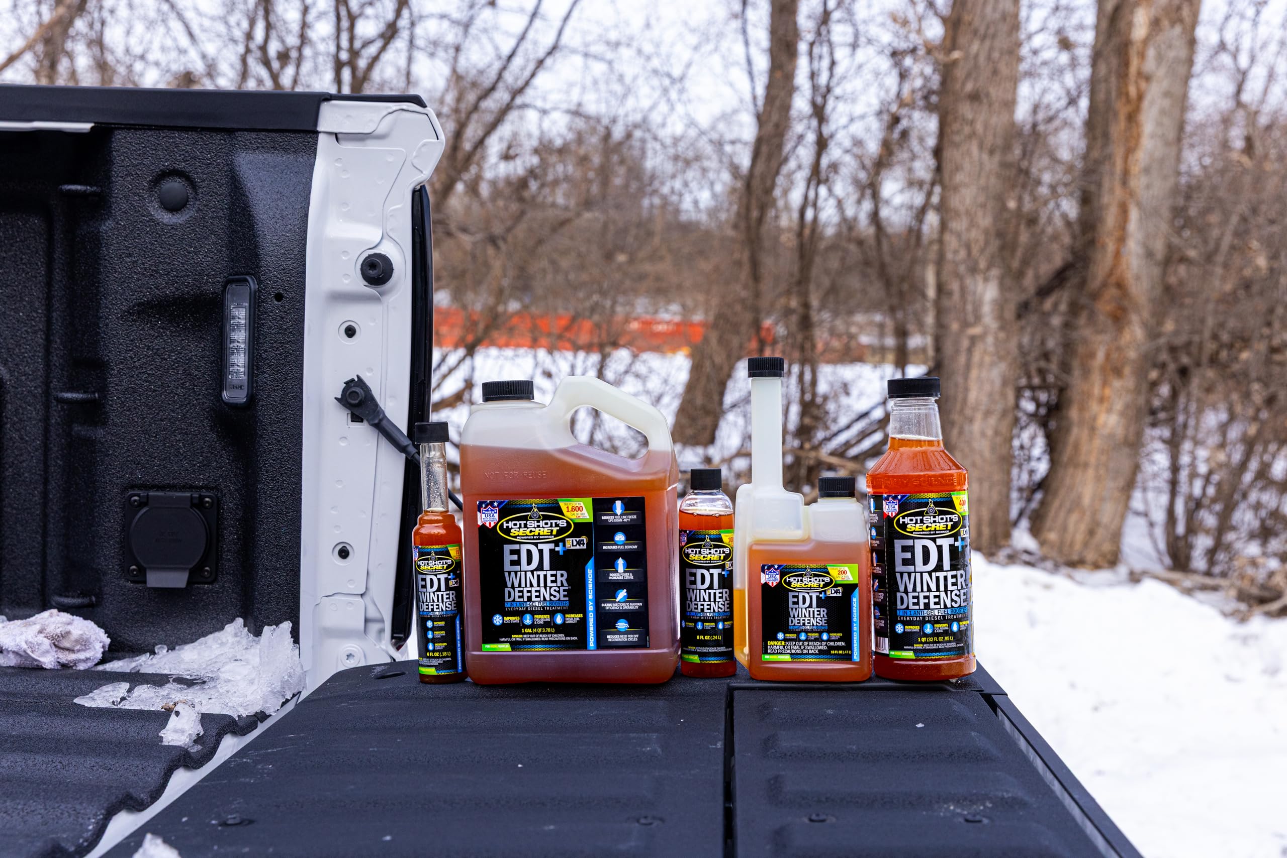 Winter Defense, Hot Shot's Secret EDT+ 7-in-1 Anti-Gel Diesel Fuel Additive