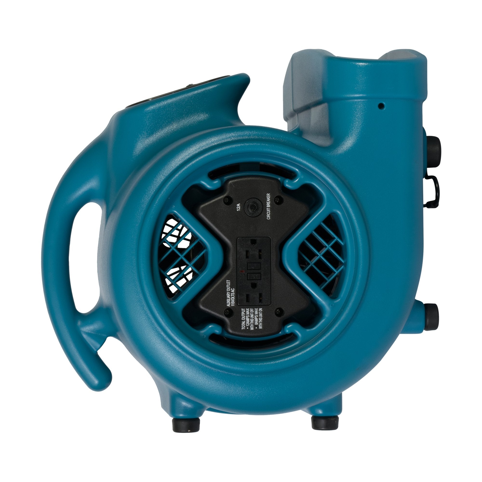 XPOWER 1/3 HP X-600A Pro 2400 CFM Centrifugal Air Mover, Carpet Dryer, Floor Fan, Blower, Daisy Chain, for Water Damage Restoration, Janitorial, Plumbing, Home Use