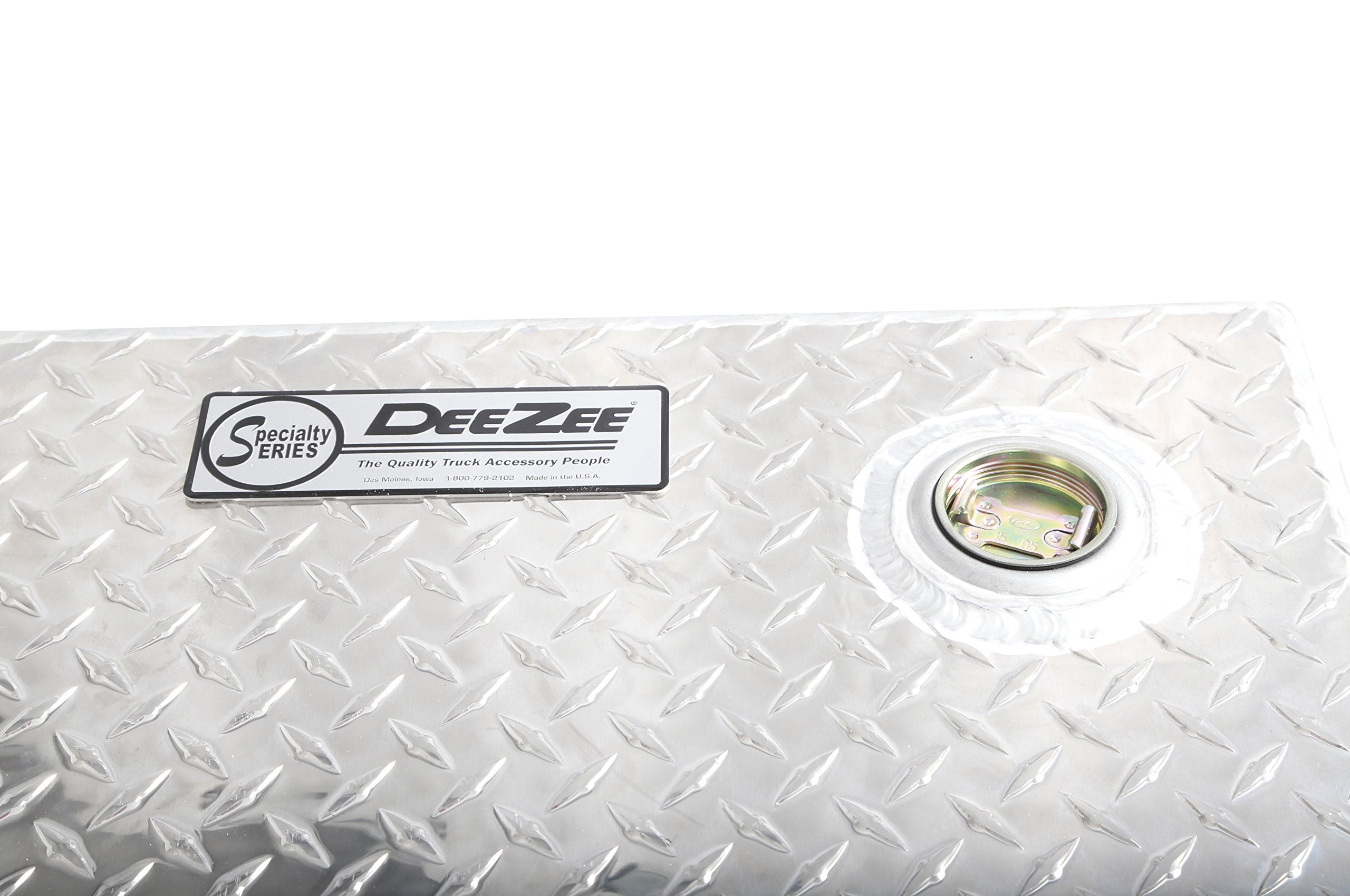 L-Shape Dee Zee DZ92756 Transfer Tank - Aluminum (111 gallon)