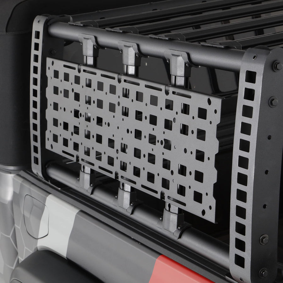 Go Rhino Plate Gear | Mild Steel, Textured Black | 5950020T | Fits Go Rhino SRM Series Roof Racks, CEROS Roof Racks, XRS Overlanding Xtreme Racks, & More