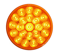 Amber Optronics 4" Oval Sealed LED Warning Lamp SLL43AB2P