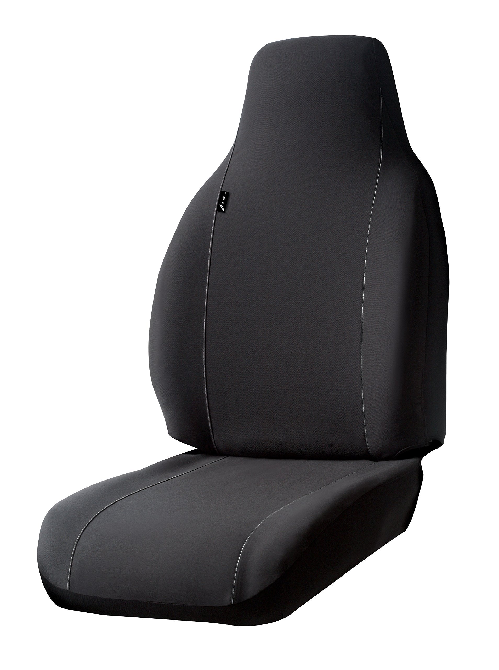 Fia SP800 BLACK SP801 Seat Protector Black Seat Cover (Semi-Car Front Bucket Seats/Poly-cotton)