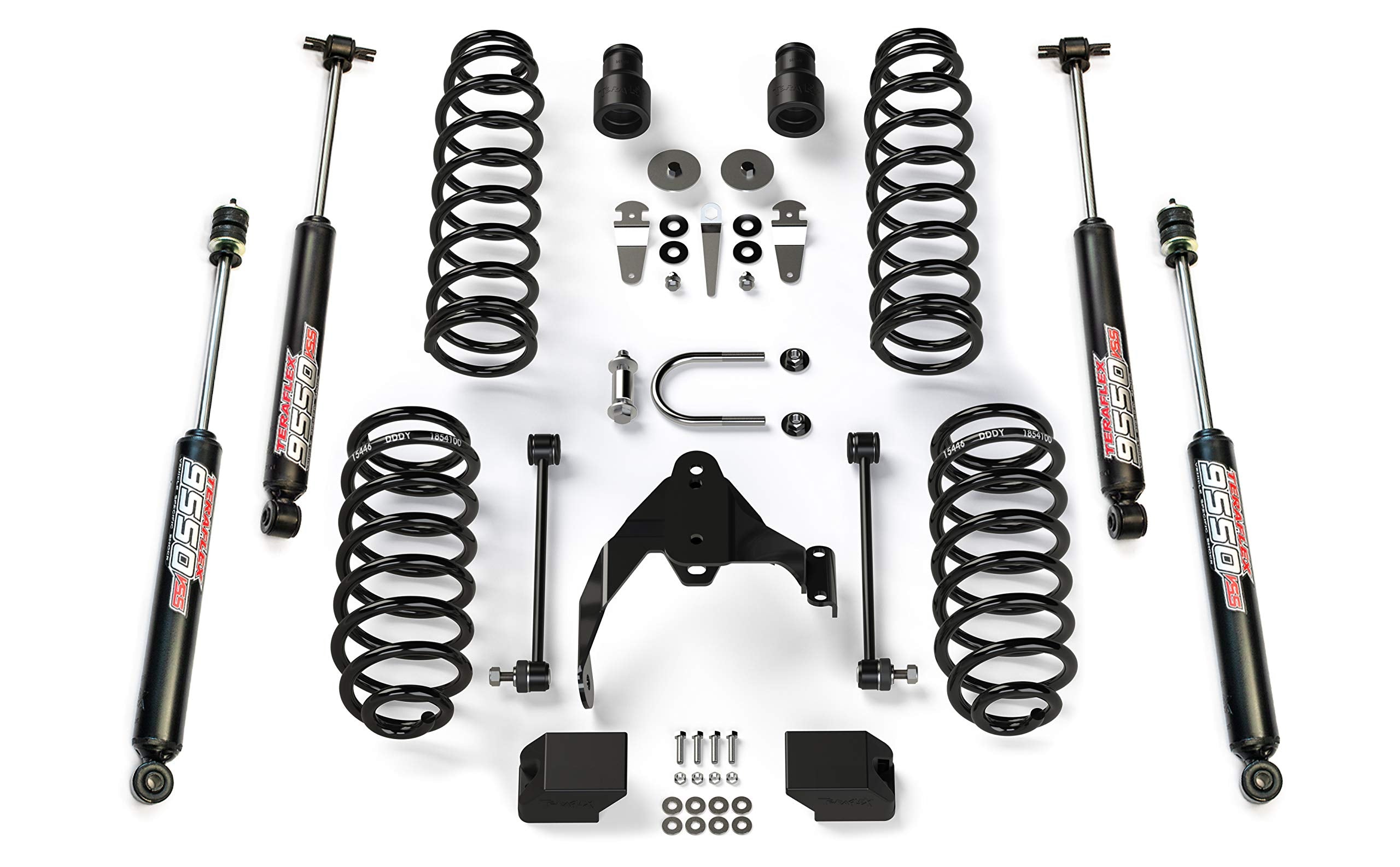 2.5" TeraFlex Lift Kit (JK 4 Door with All (4) 2.5" Shock)