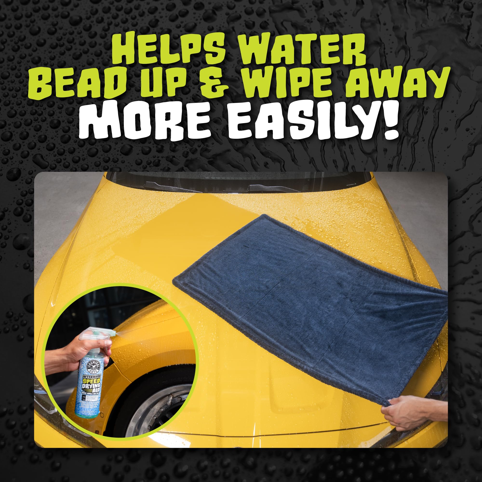 Chemical Guys After Wash Sprayable Car Wash Gloss Boosting Drying Aid - 16 oz Detailing Spray Helps Reduce Water Spots, Adds Shine, and Speeds Drying for Trucks, and Motorcycles