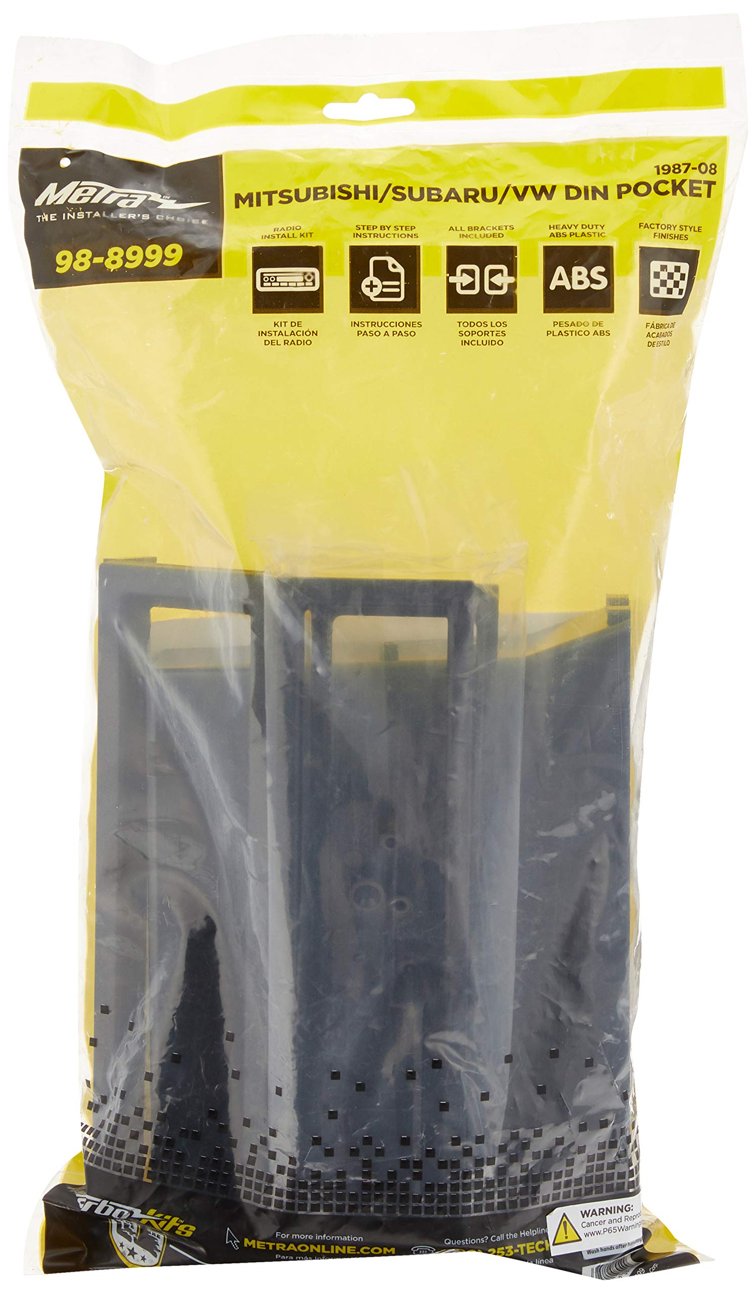 Metra Turbo Pocket 98-8999 for Select 1987-08 Mitsubishi/Subaru/VW Vehicles