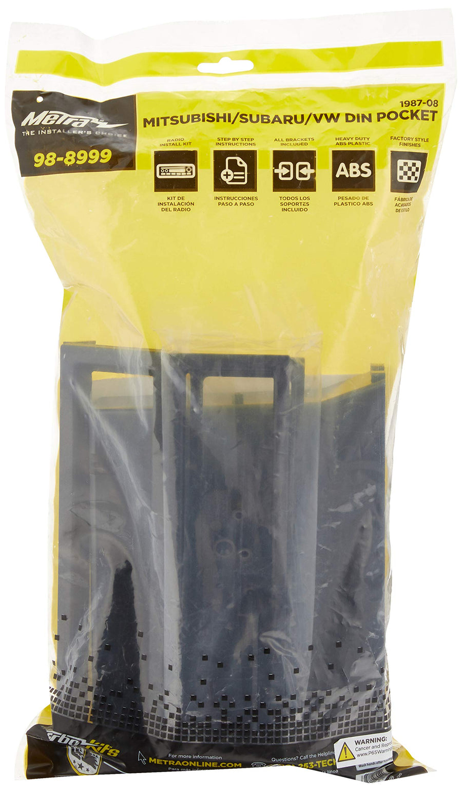 Metra Turbo Pocket 98-8999 for Select 1987-08 Mitsubishi/Subaru/VW Vehicles