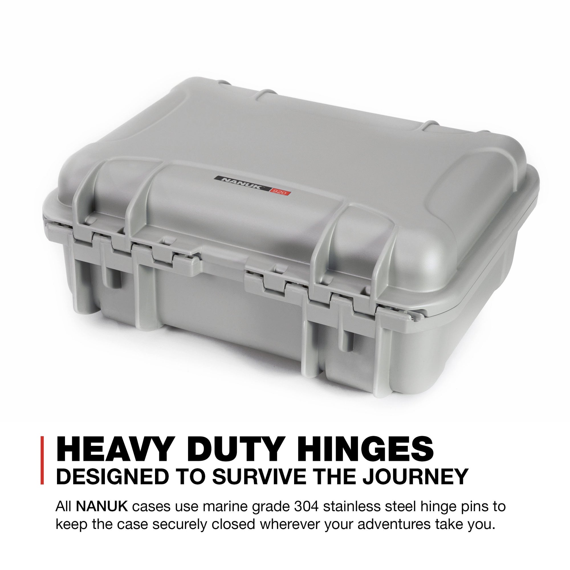 Nanuk Case for DJI Mavic 2PZ w/foam insert - Silver 920-MAV2PZ5