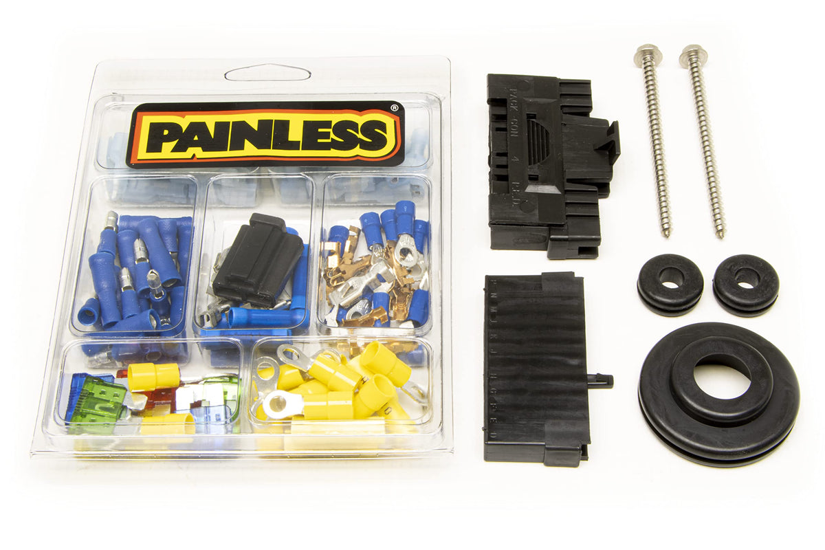Classic Painless Performance 10102 Customizable Chassis Harness, Key in Dash, 21 Circuits