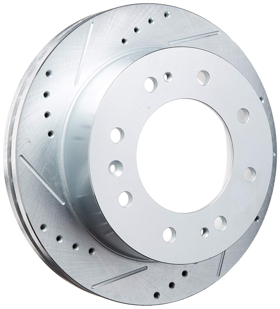 Power Stop Extreme Performance Drilled And Slotted Brake Rotors Front Left AR82153XL Power Stop Extreme Performance Drilled And Slotted Brake Rotors