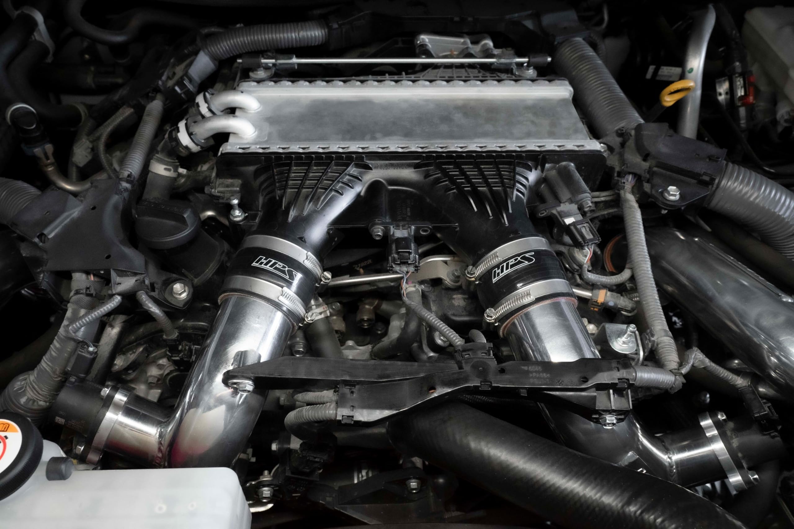 HPS Intercooler Charge Pipe Kit Hot Side Compatible for Toyota 2023-2024 Sequoia 2022-2024 Tundra 3.4L Turbo, 17-148P