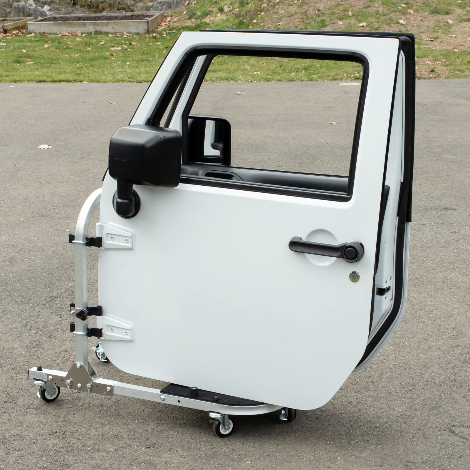 4x4 EZ Rolling Storage Cart 2-Door Rack Foldable fits TJ JK JL Patented
