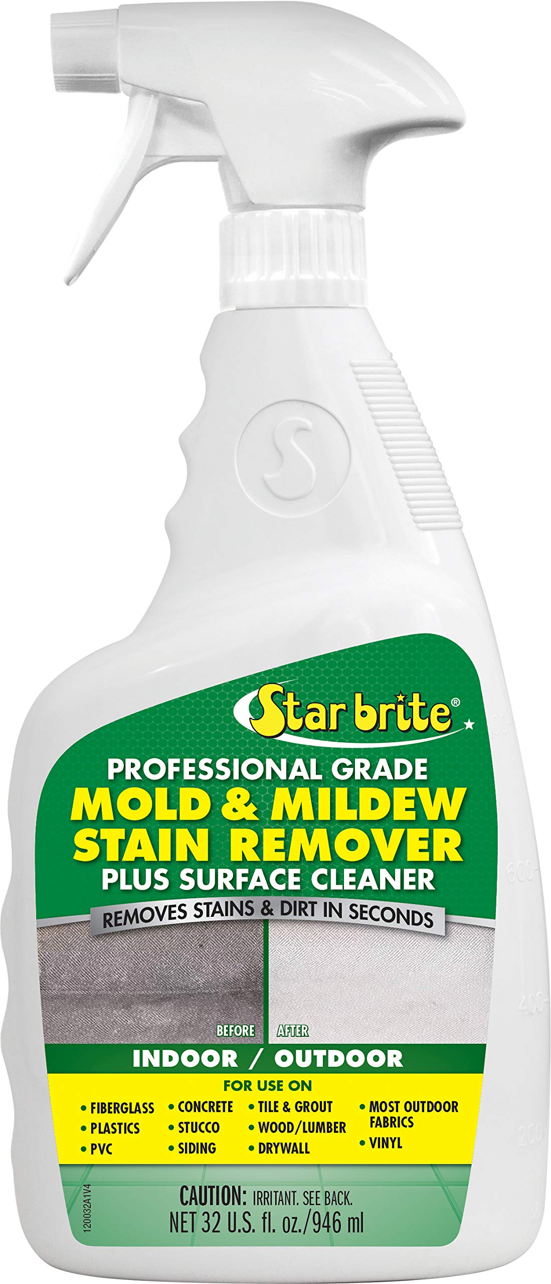 Mold & Mildew Stain Remover STAR BRITE Professional Grade - 32 OZ (120032)