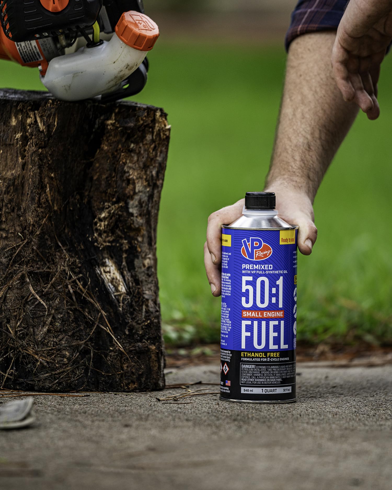 Ready to Use VP Racing Fuels 6231, 50:1 Premixed 2-Cycle Small Engine Fuel (SEF) - Gallon
